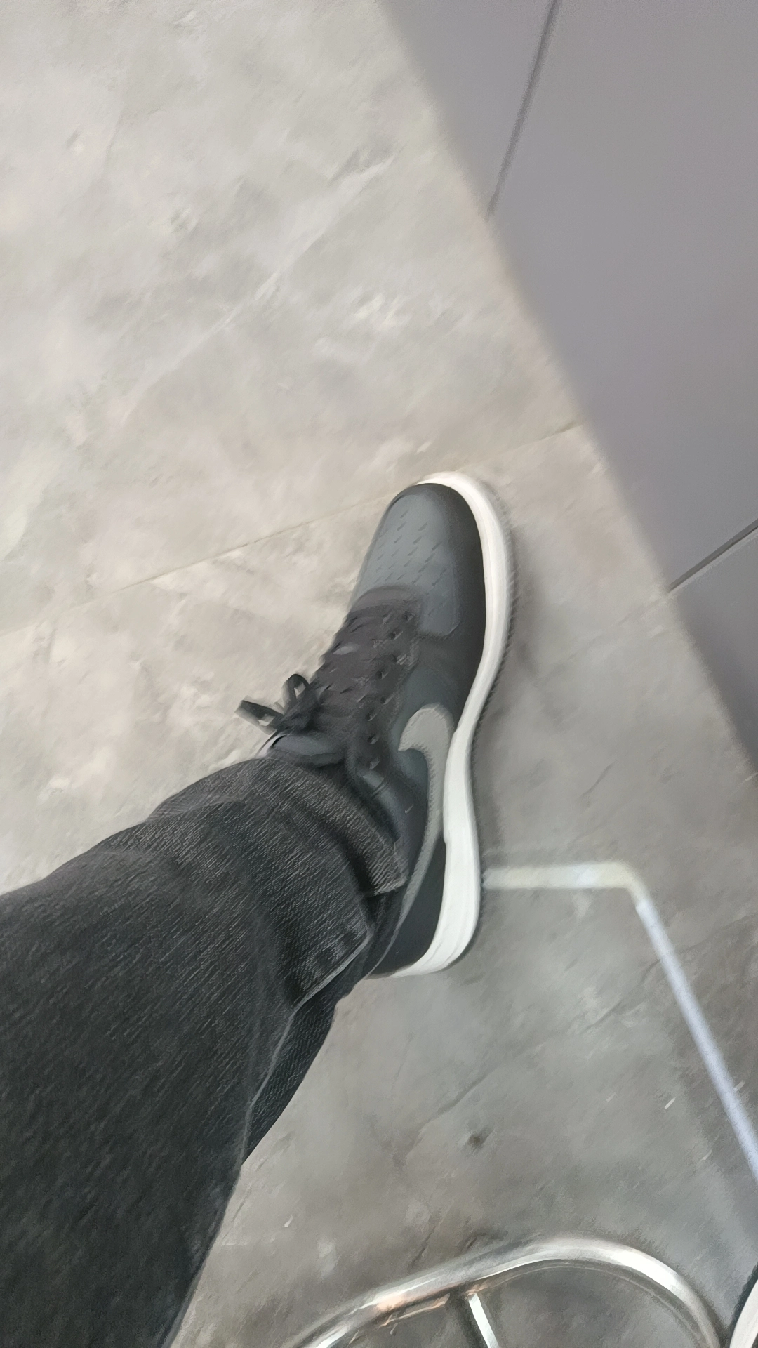 custom review-Nike Air FORCE 1 Low Топ Скейтборд Кроссовки Мужские Черные Серые