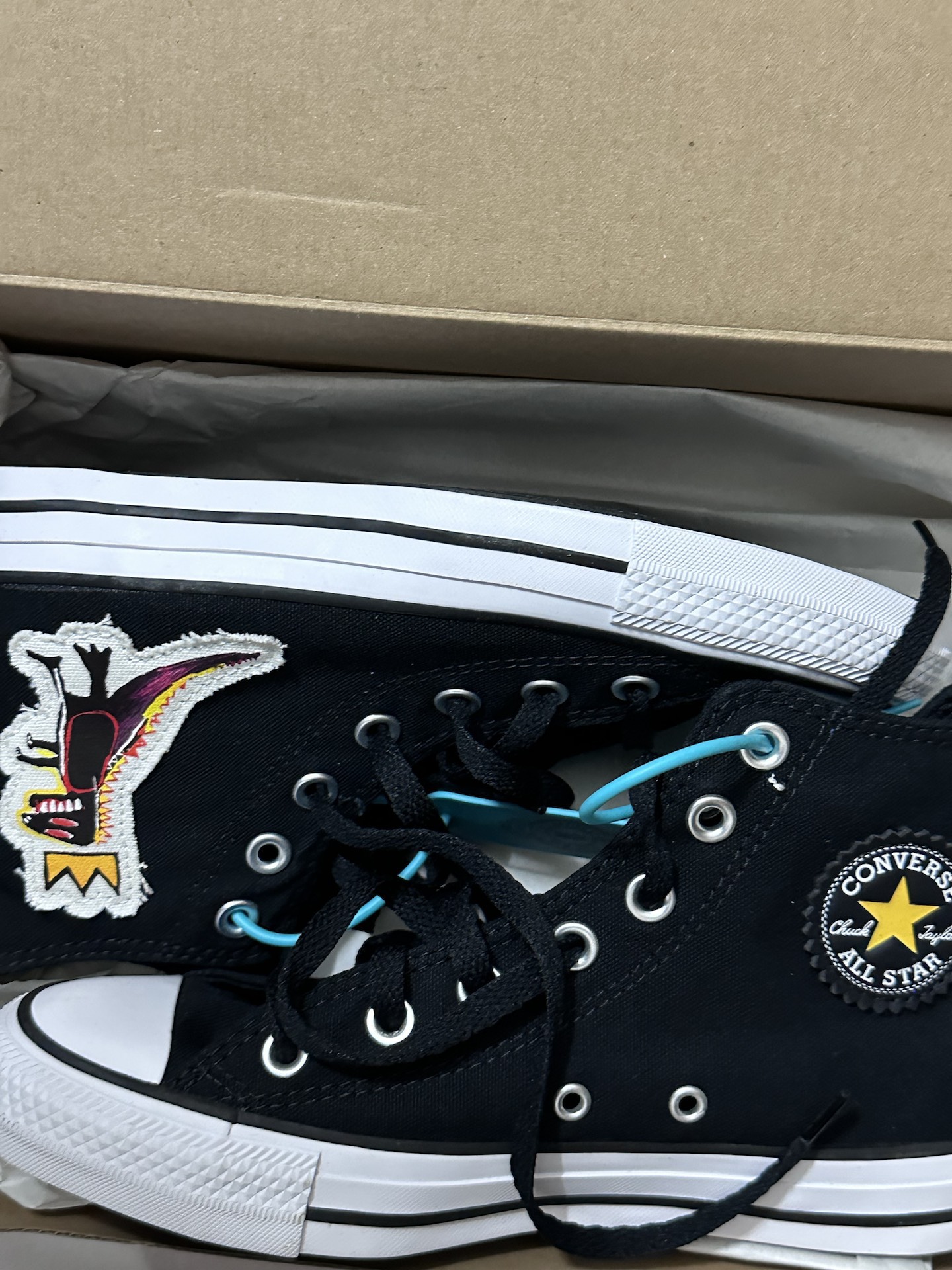 custom review-Converse Chuck Taylor All Star High Топ Кеды Унисекс Черный Желтый