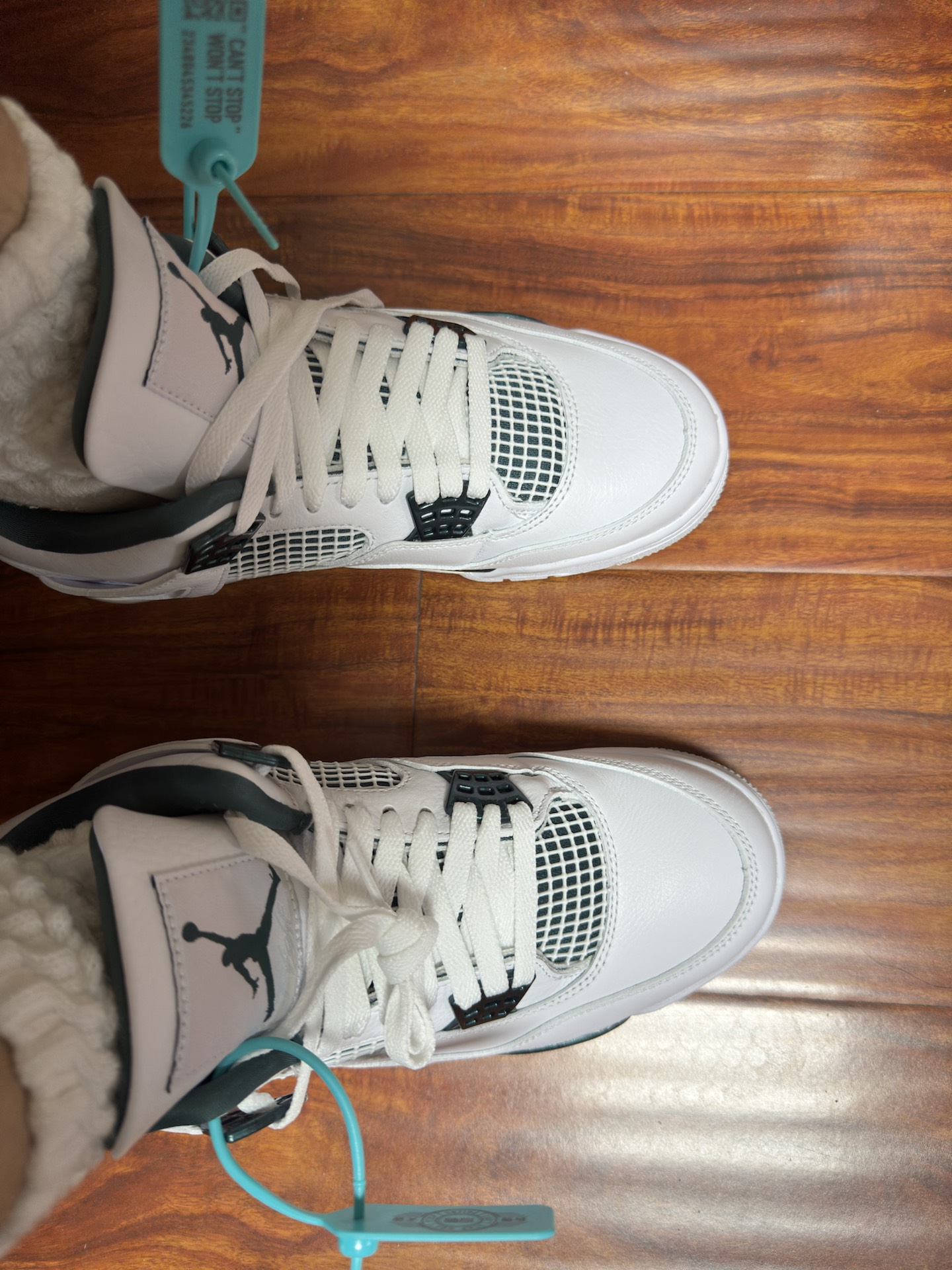 custom review-Air Jordan 4 'Oxidized Green'