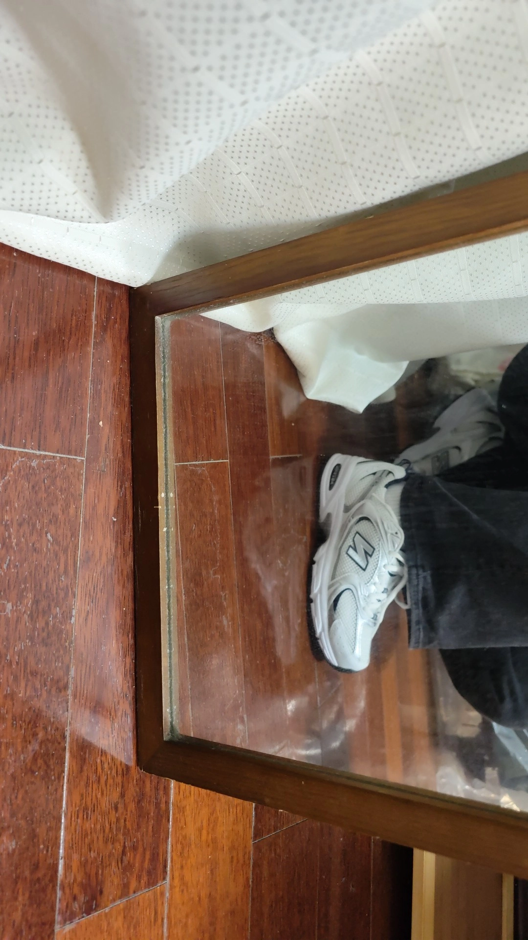 custom review-New Balance 530 'White/Natural Indigo' Sneakers