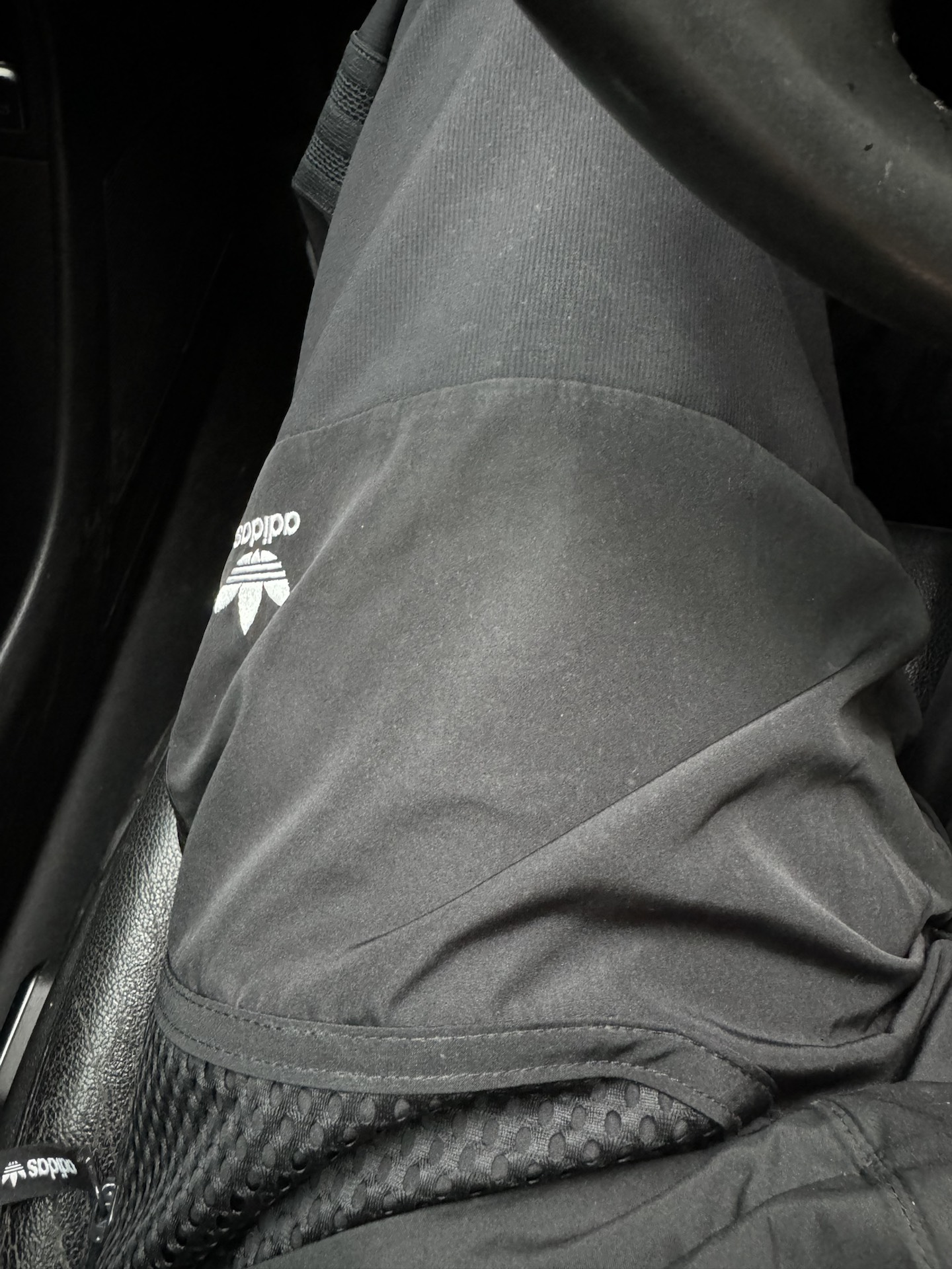 custom review-Adidas Originals Мужские спортивные брюки черного цвета