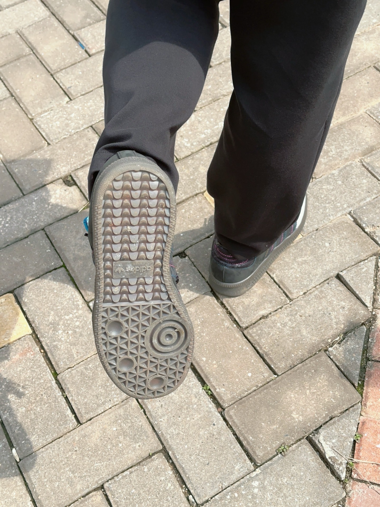 custom review-Adidas Originals Samba XLG Abrasion Resistant Низкие Кроссовки для скейтбординга Унисекс Черные