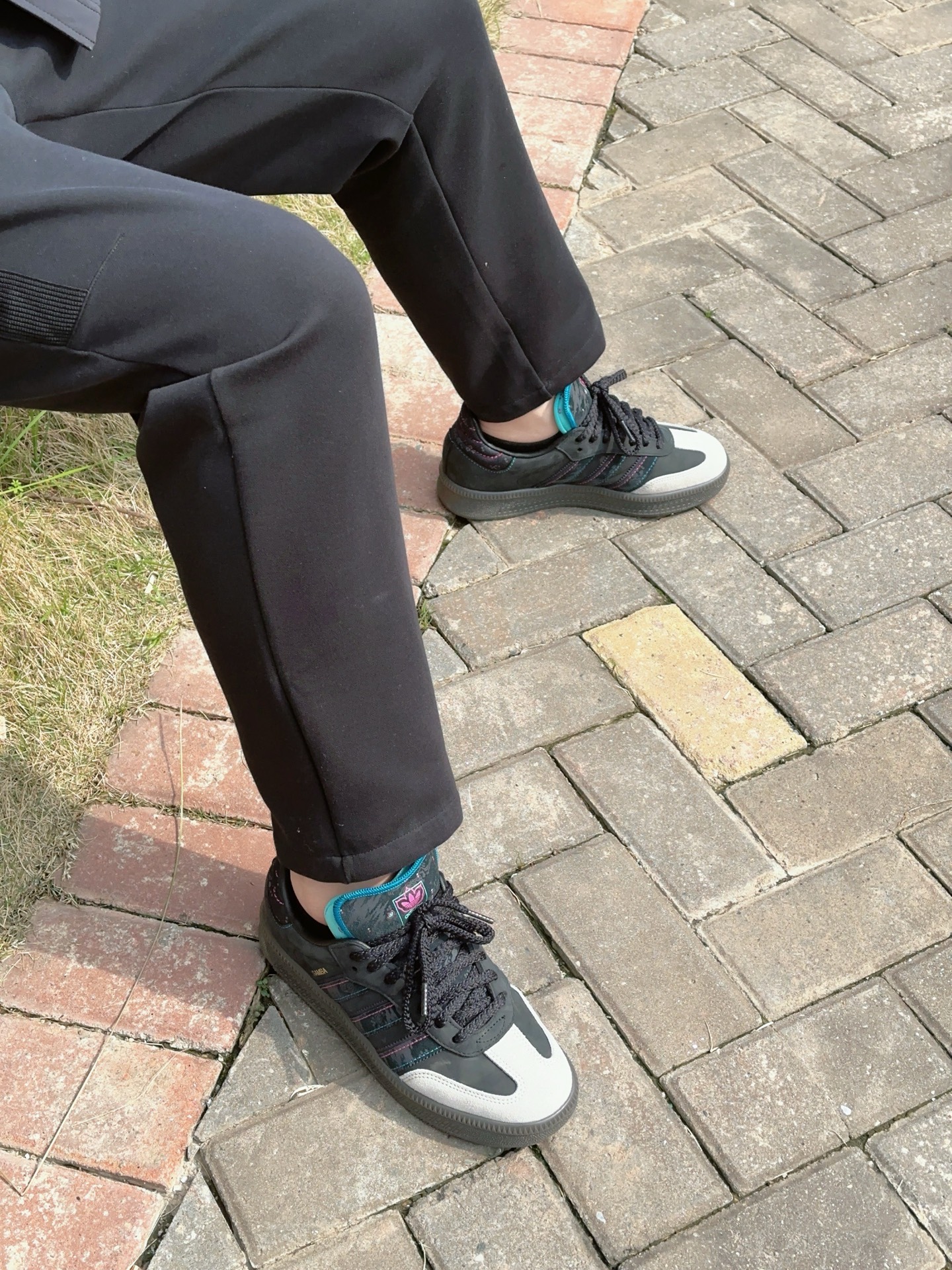 custom review-Adidas Originals Samba XLG Abrasion Resistant Низкие Кроссовки для скейтбординга Унисекс Черные