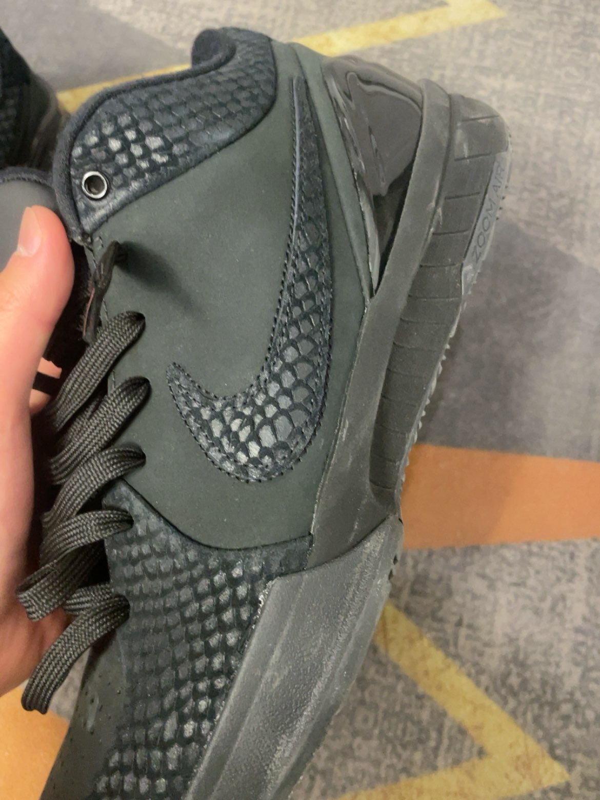 custom review-Nike Kobe 4 Protro 'Black Mamba'