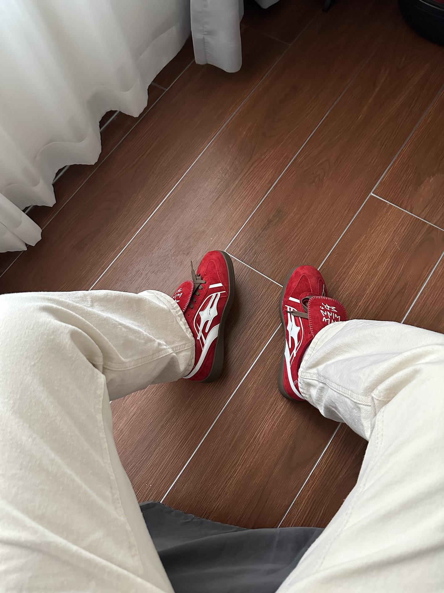 custom review-KILLWINNER Anti Slip Wear Resistant Low Top Skateboard Shoes Unisex Red