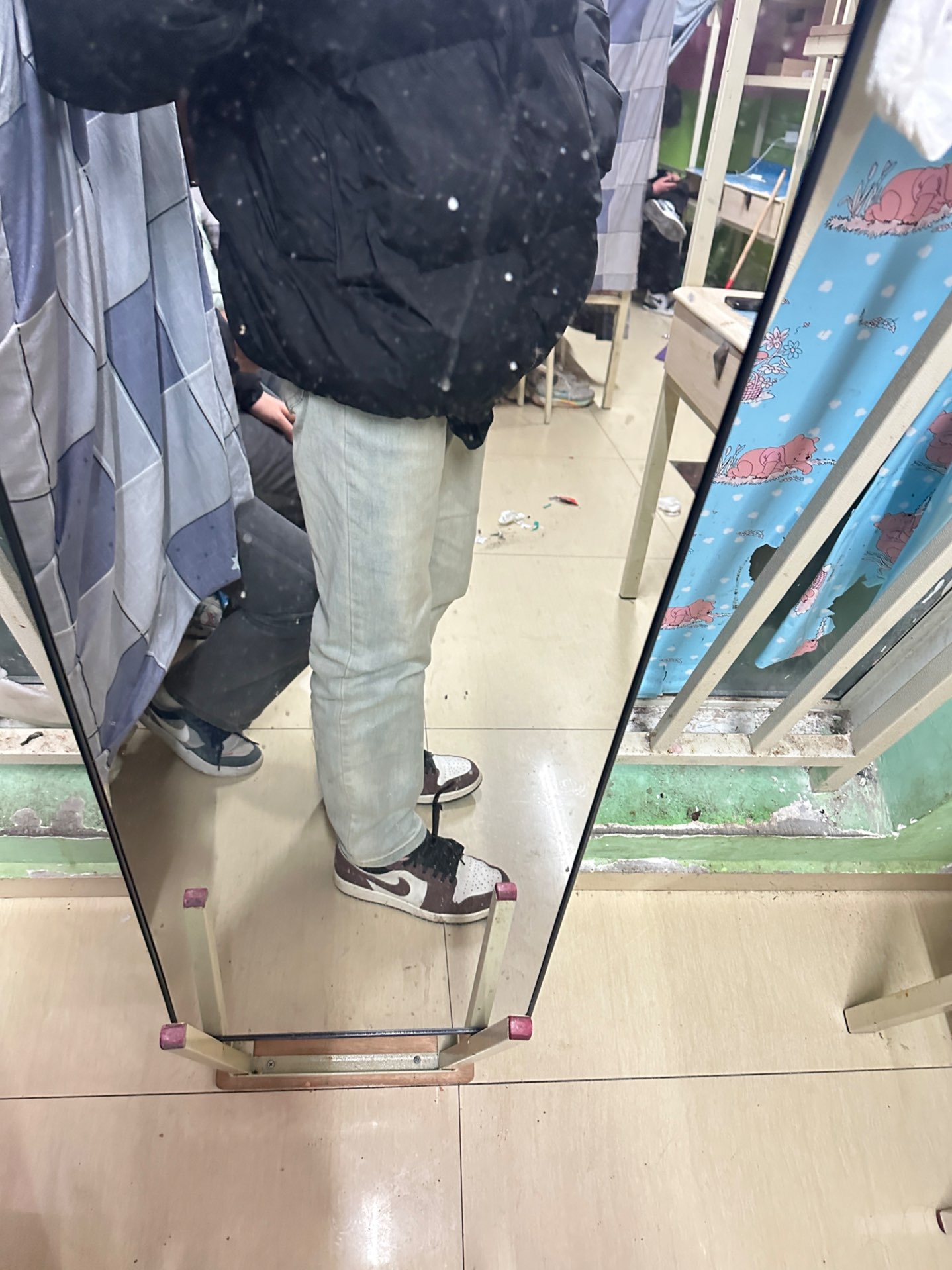 custom review-KREATE DENIM серия с процессом стирки Джинсы Унисекс