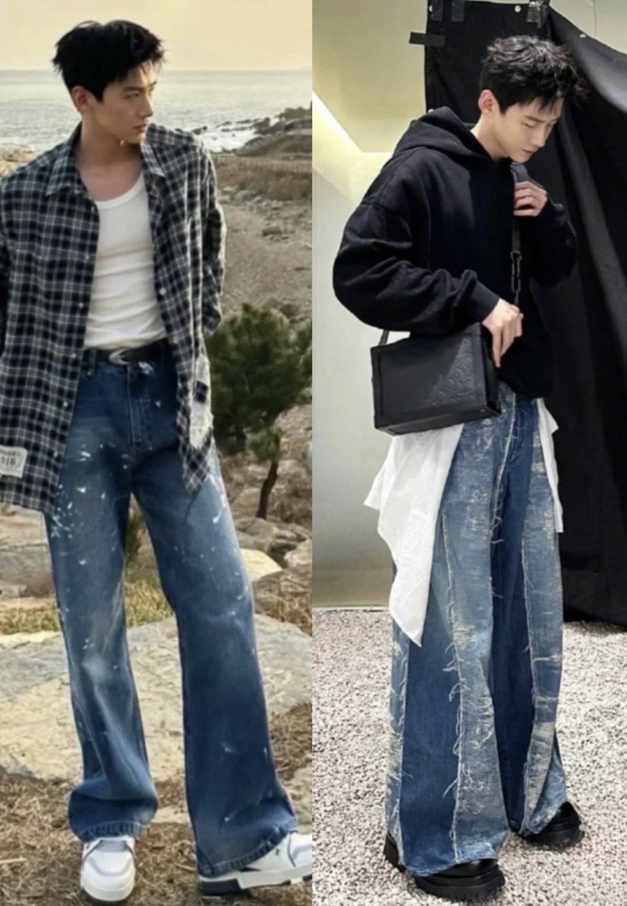 白敬亭时尚潮男穿搭合集!