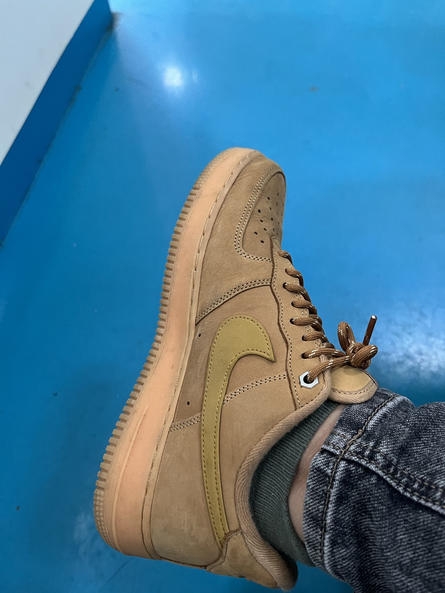 custom review-Nike Air Force 1 Low Flax Wheat