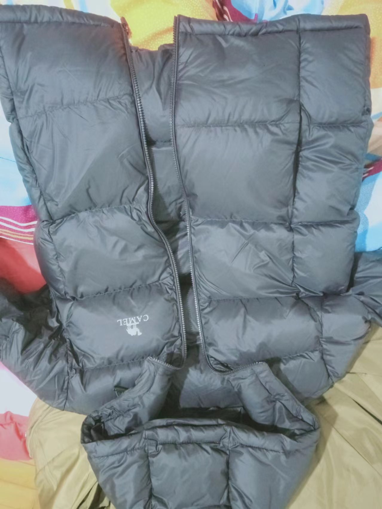 custom review-CAMEL Warm Fleece Series Пуховик Унисекс Черный