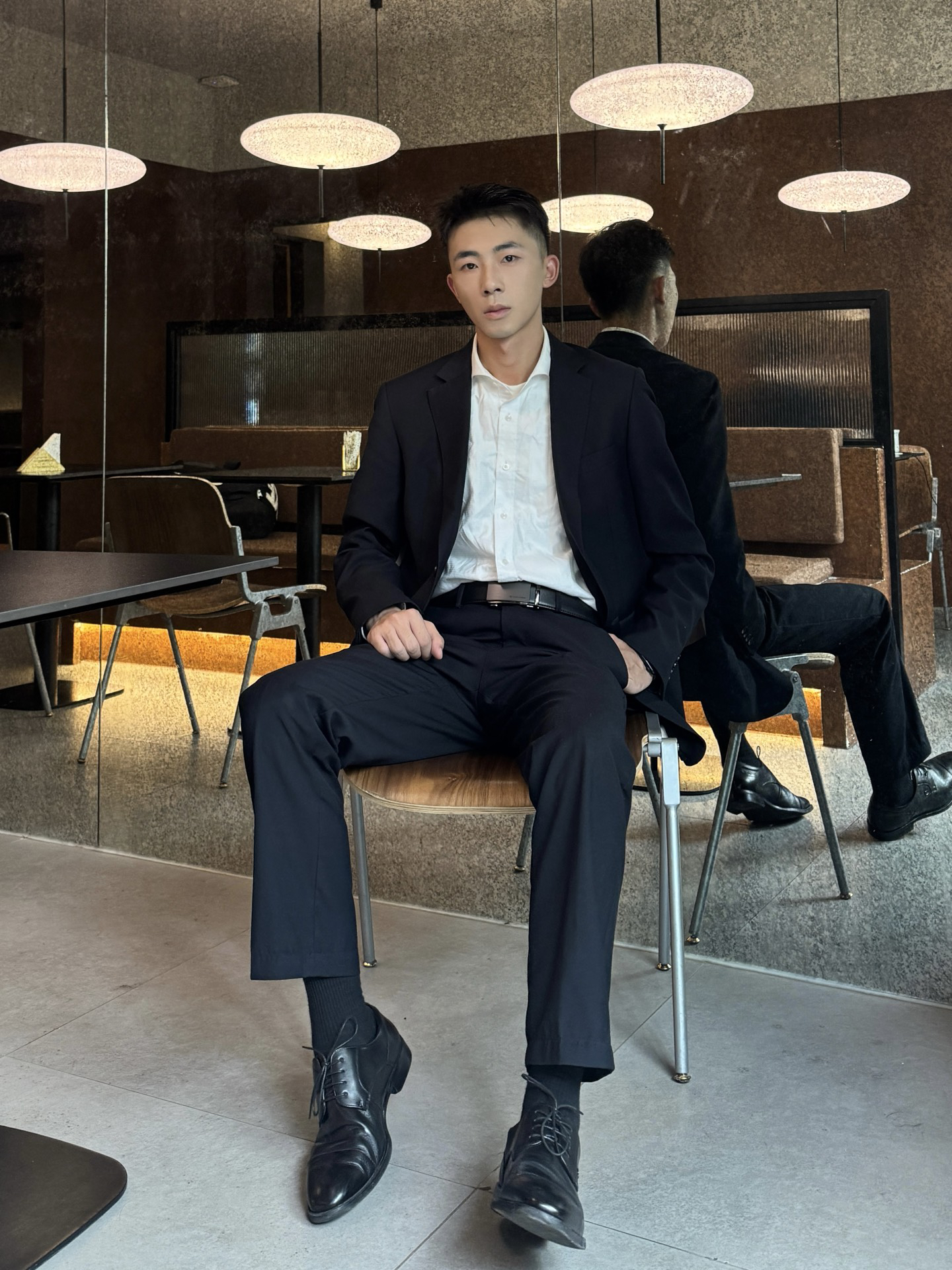 今日份初秋商务职场正装男生/ootd