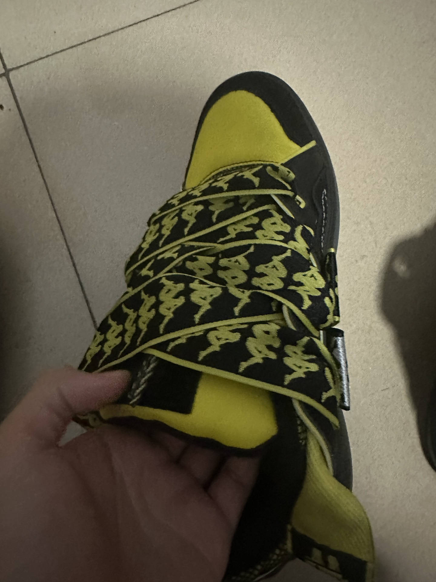 custom review-KAPPA Fatty Обувь Покрытие Устойчивое к истиранию Низкий Топ Скейтборд Кроссовки Унисекс Желтый