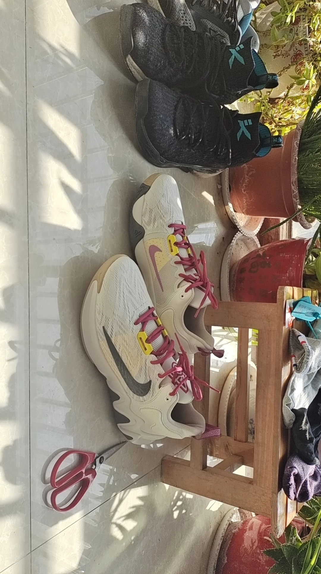 custom review-Nike Giannis Immortality 2 EP Low Топ Баскетбольные кроссовки Унисекс Бежево-серый Азиатская версия