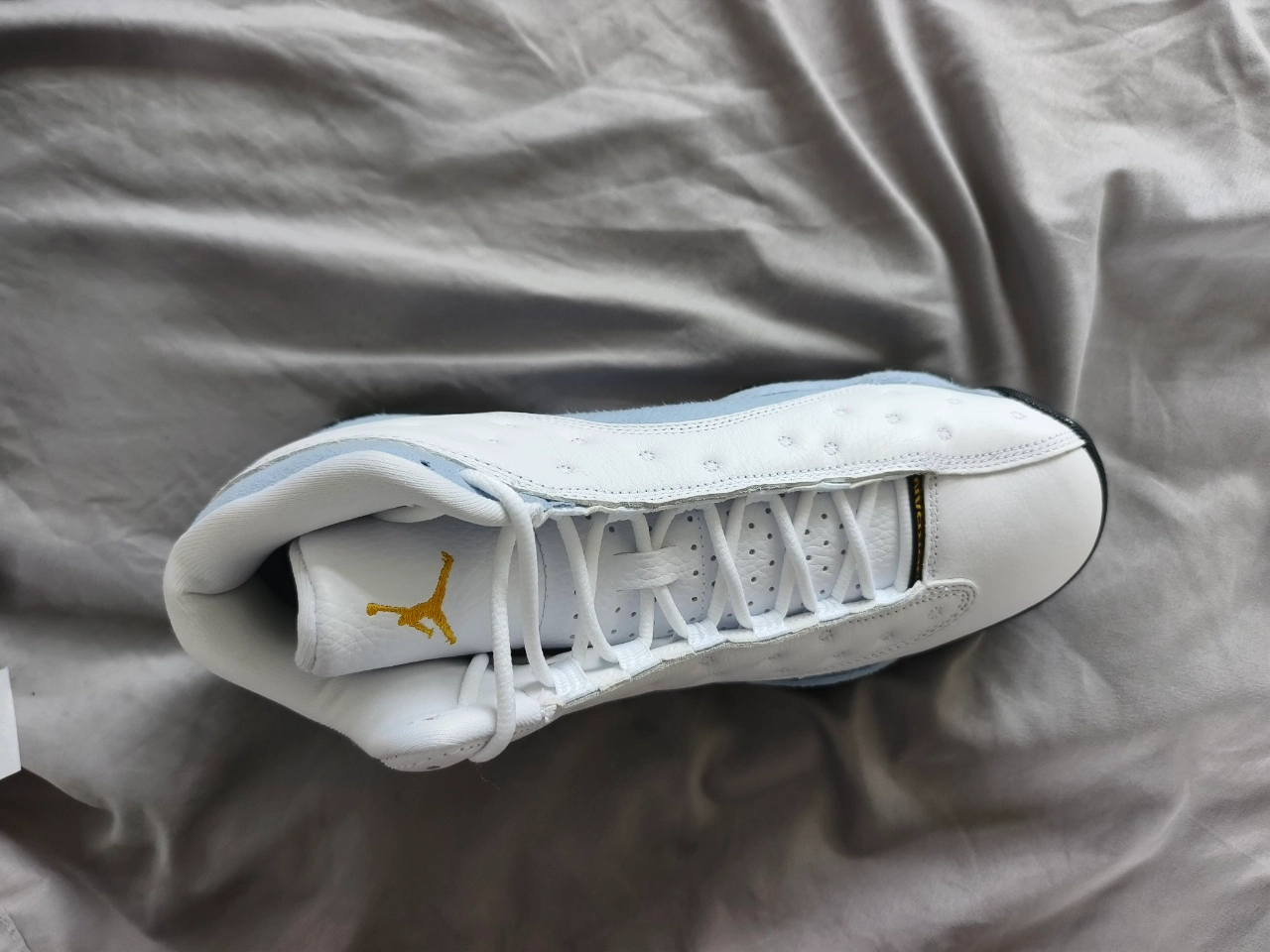 custom review-Air Jordan 13 Retro 'Blue Grey'