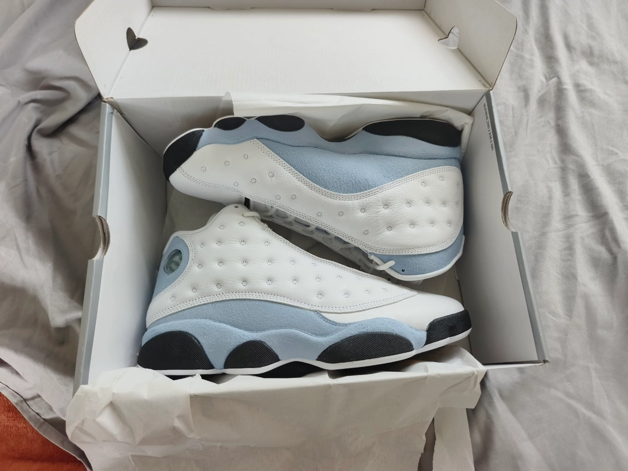custom review-Air Jordan 13 Retro 'Blue Grey'