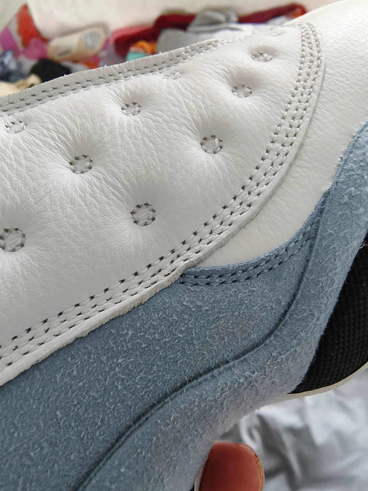 custom review-Air Jordan 13 Retro 'Blue Grey'