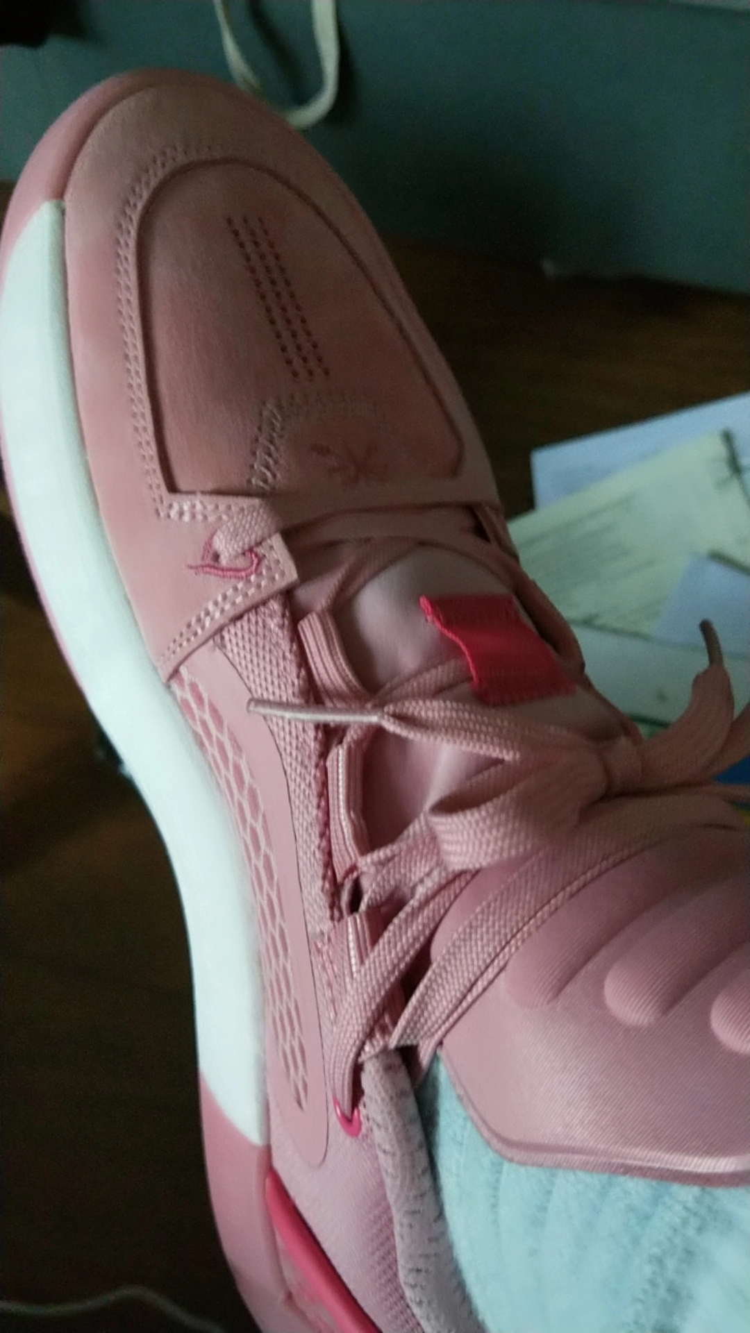 custom review-LINING All City 12 Encore Баскетбольные кроссовки Низкий топ Розовый Мужской