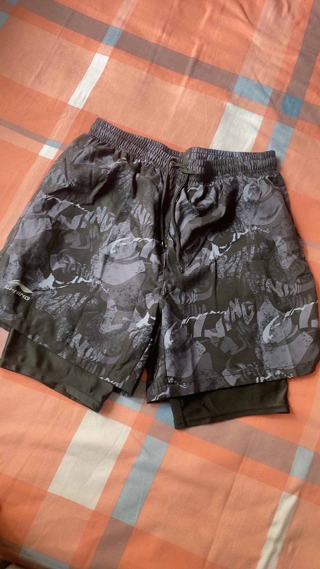 custom review-Li-Ning Осень зима Купальный комплект с коротким рукавом Мужские купальники Мужской