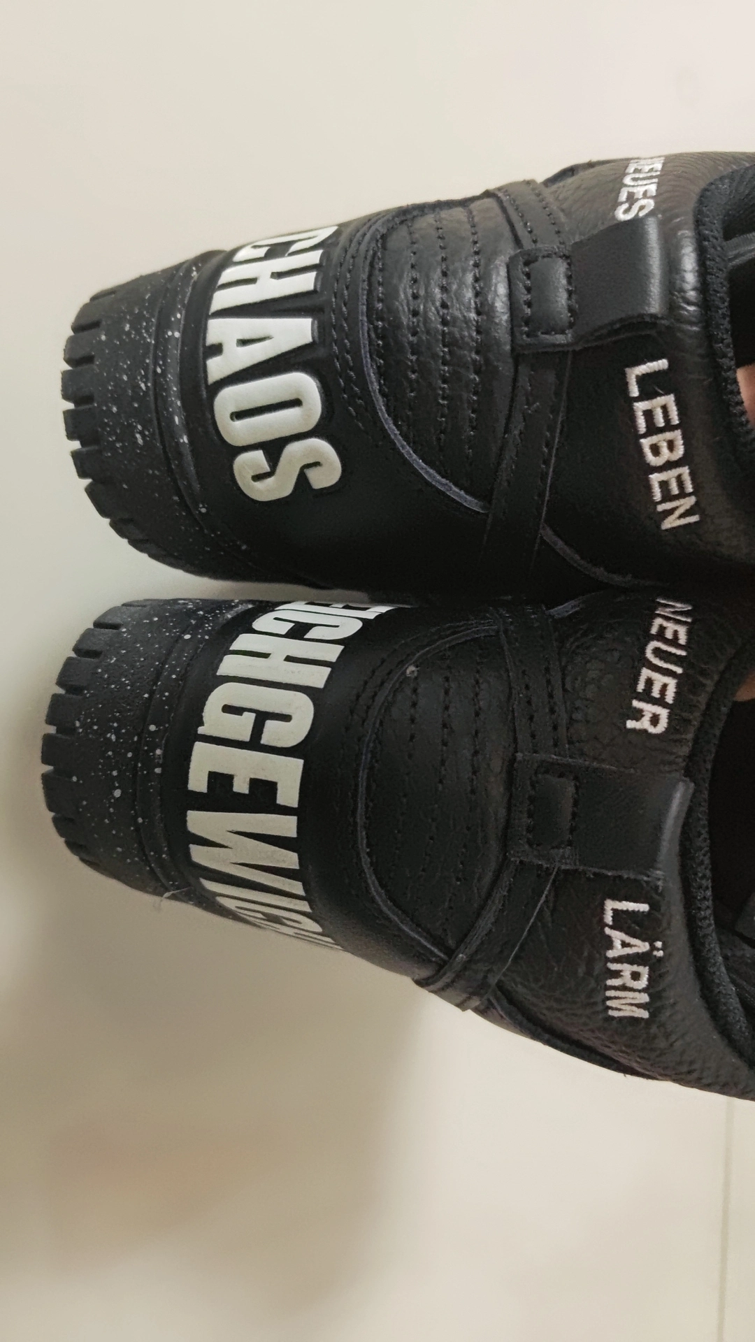 custom review-Nike Dunk High 'CHAOS' Высокие Кроссовки для скейтбординга Унисекс Черный Белый