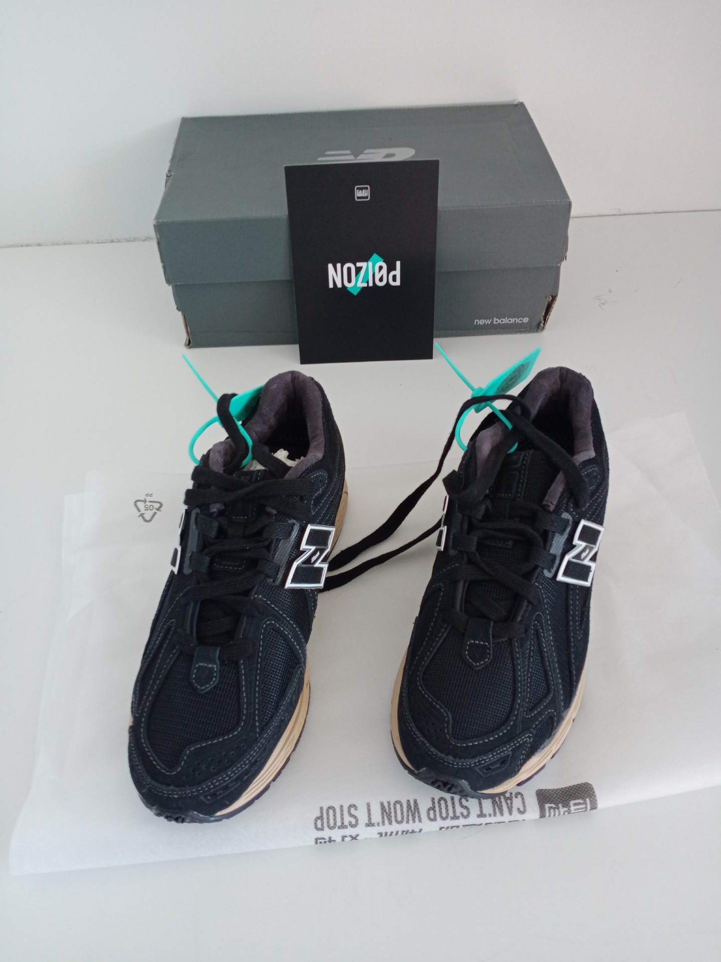 custom review-New Balance NB 1906R Устойчивый к истиранию Дышащие Низкие Беговые кроссовки Унисекс Черные