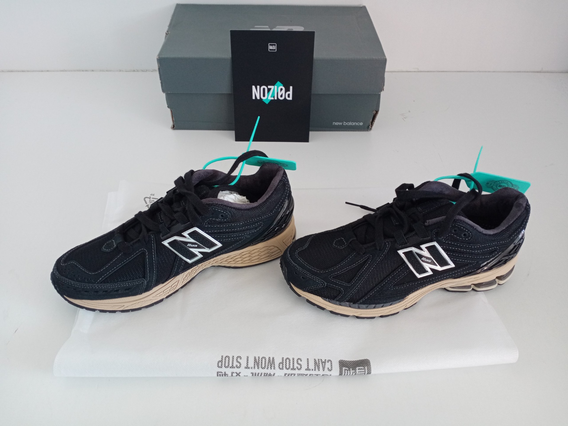 custom review-New Balance NB 1906R Устойчивый к истиранию Дышащие Низкие Беговые кроссовки Унисекс Черные