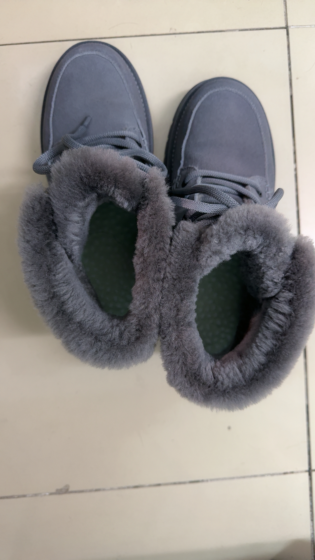 custom review-Dickies Короткий MID Голень Сноубутсы Мужской Серый