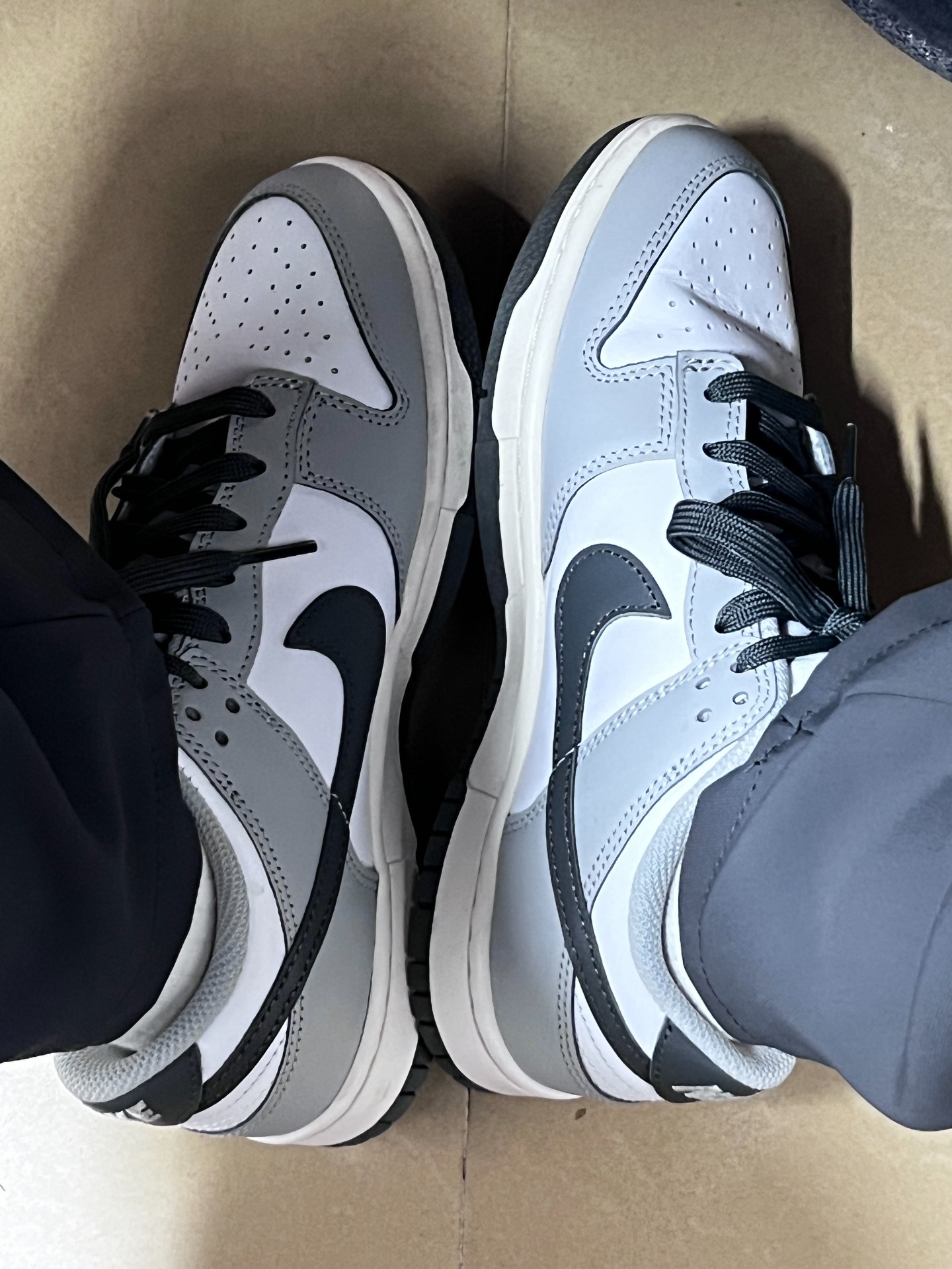 custom review-Nike Dunk Low Light Smoke Grey Women
s