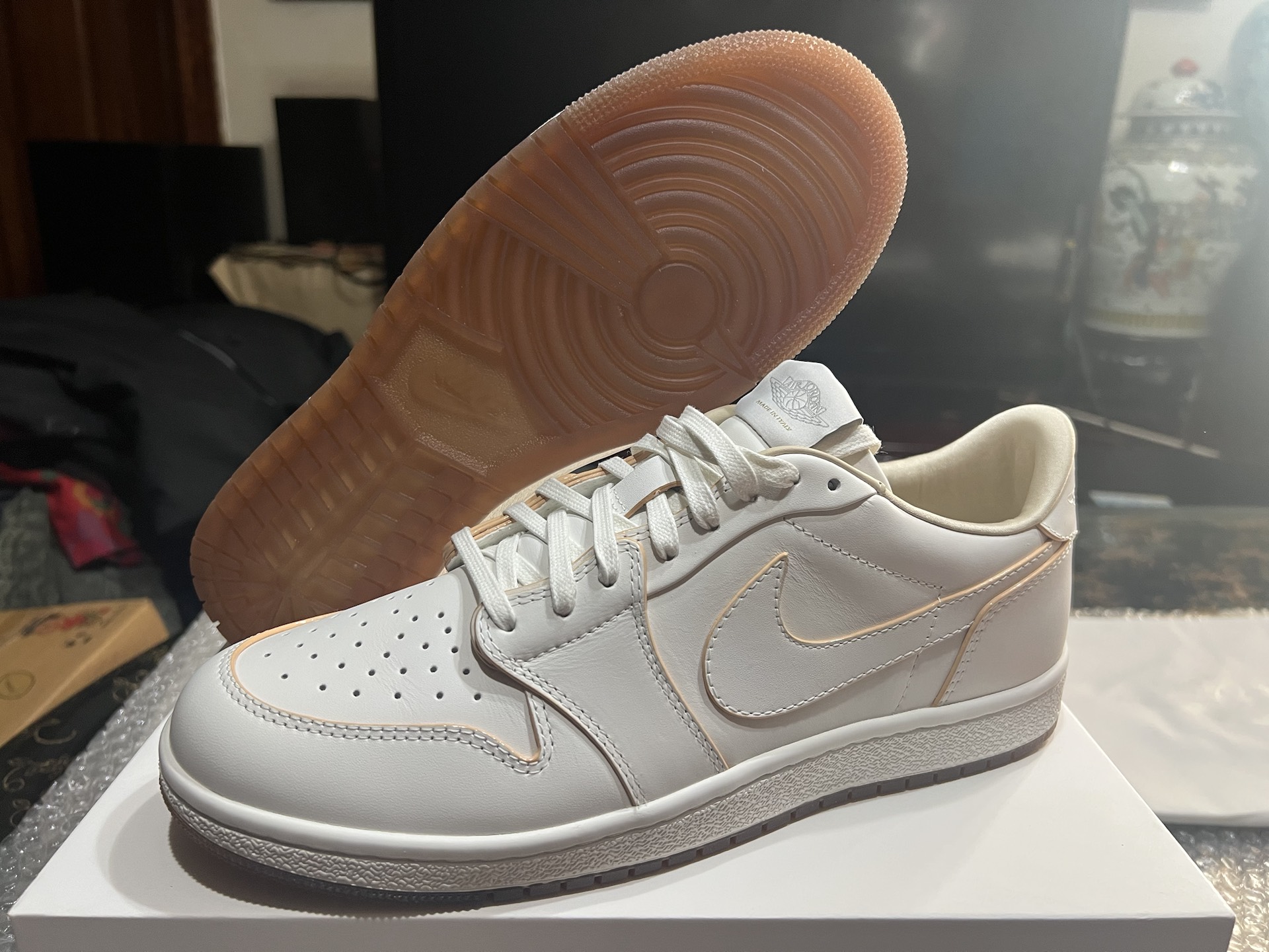 aj1 wings 白色低帮 限量720双