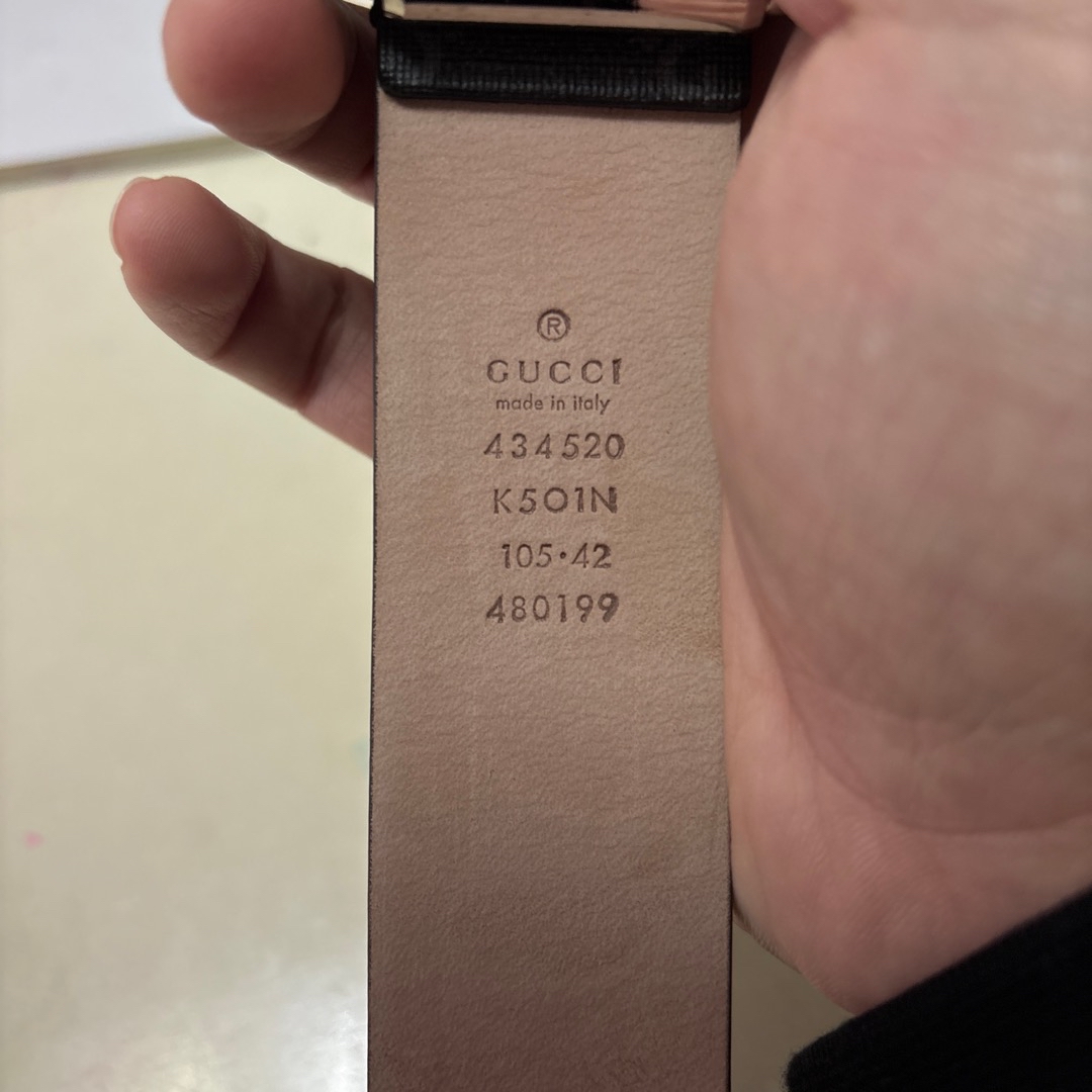 custom review-GUCCI GG Ремни из холщовой кожи Мужской