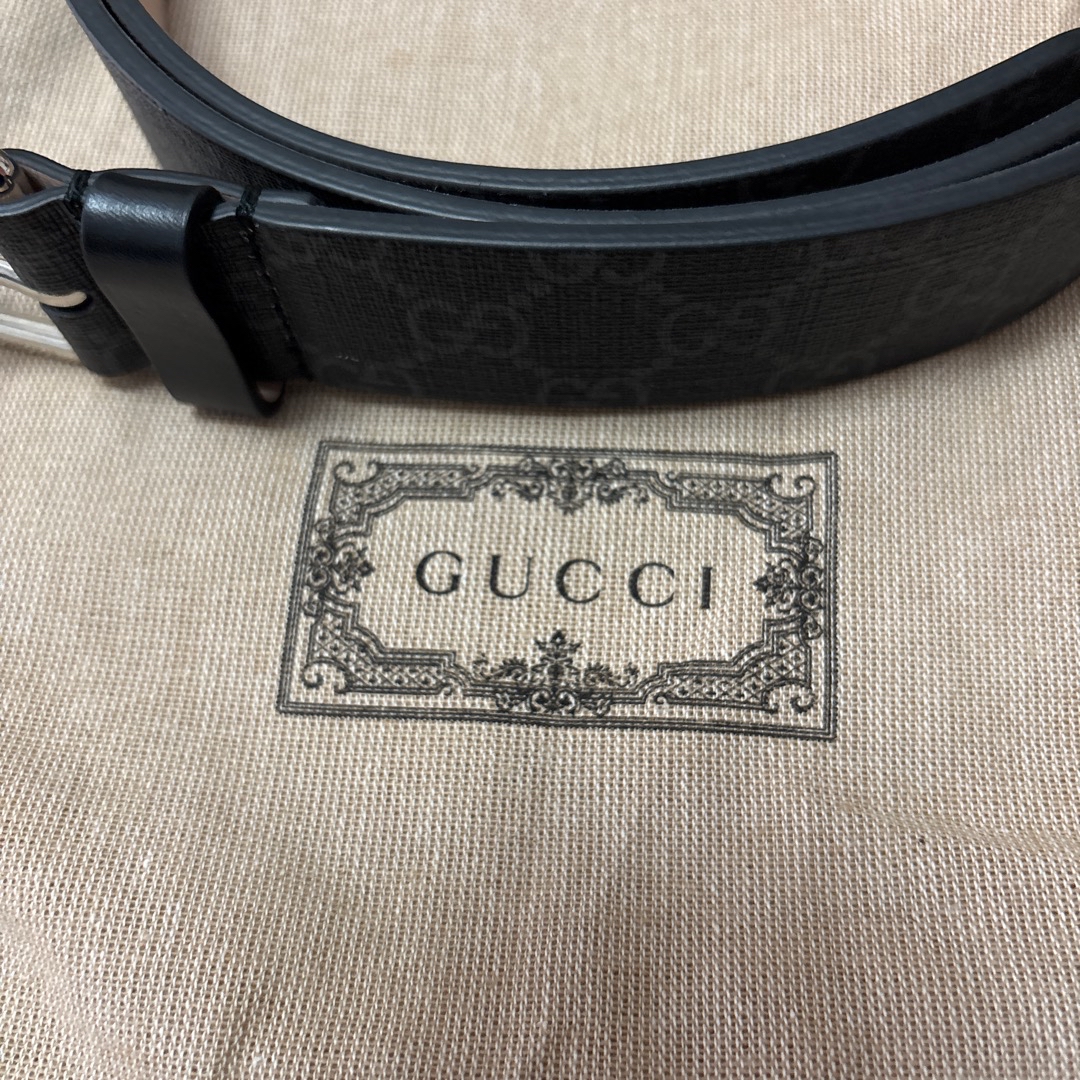 custom review-GUCCI GG Ремни из холщовой кожи Мужской