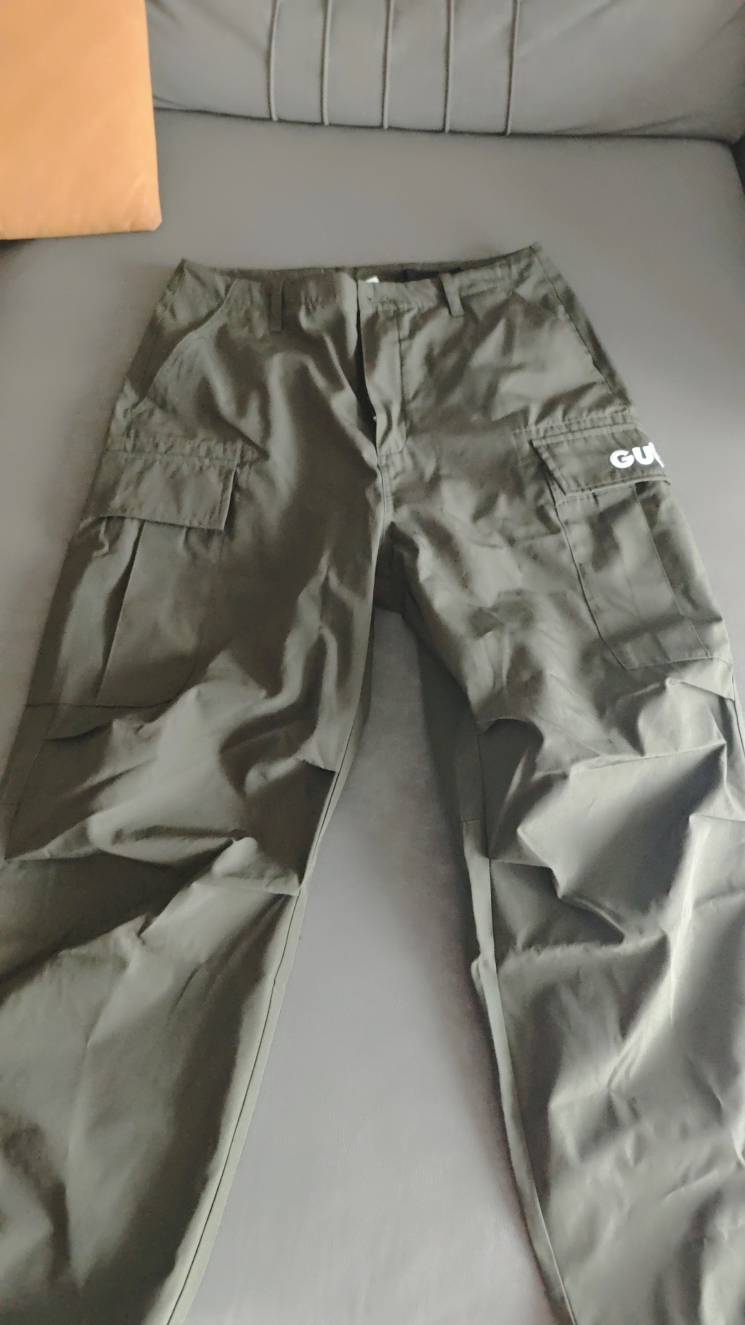 custom review-Guuka Повседневные штаны унисекс армейский зеленый