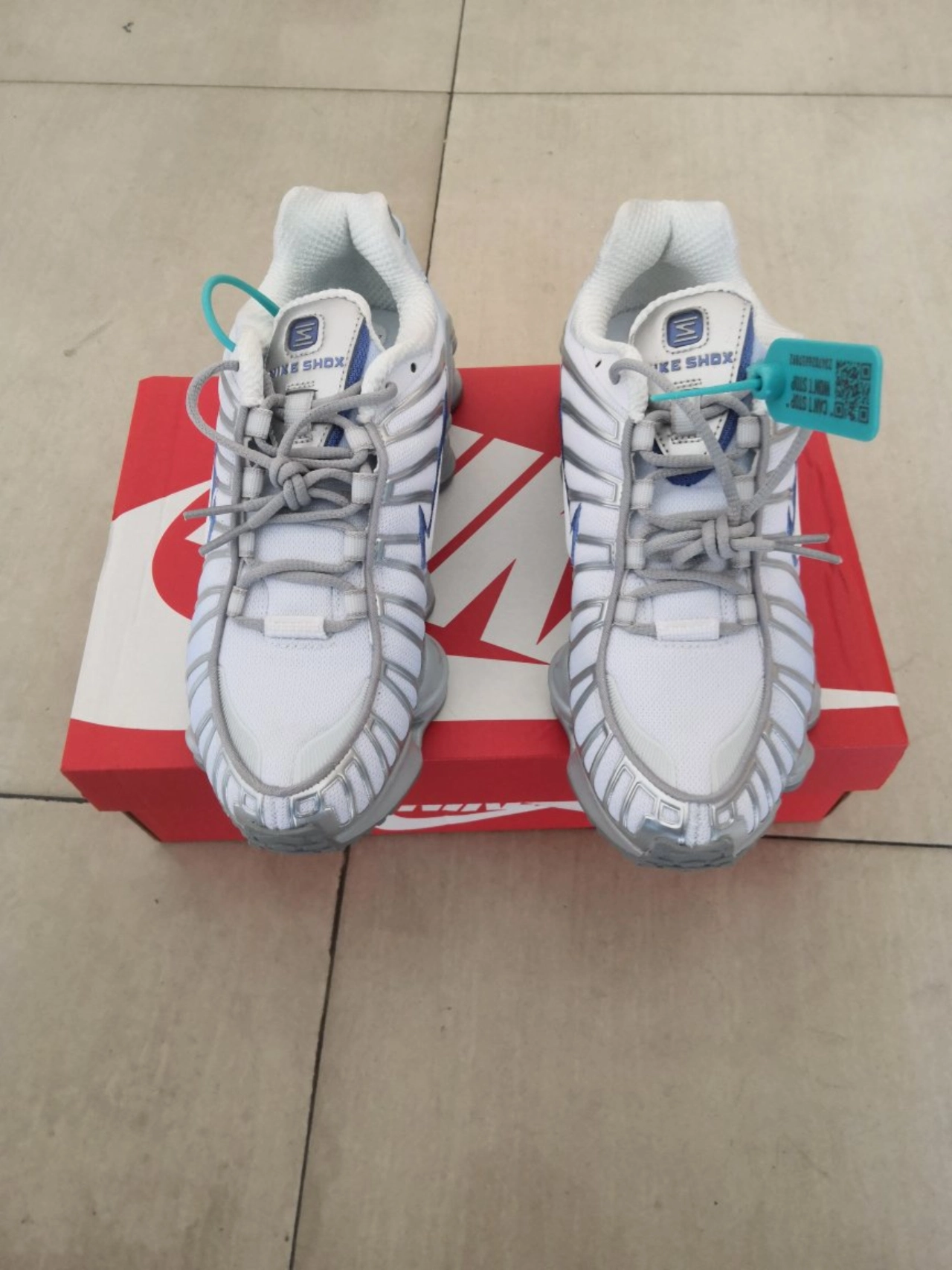 custom review-Nike Shox TL Series Аbrasion Resistant Shock Absorbers Поддержка Отскок Низкий Топ Повседневные Беговые кроссовки Женские Серебряный