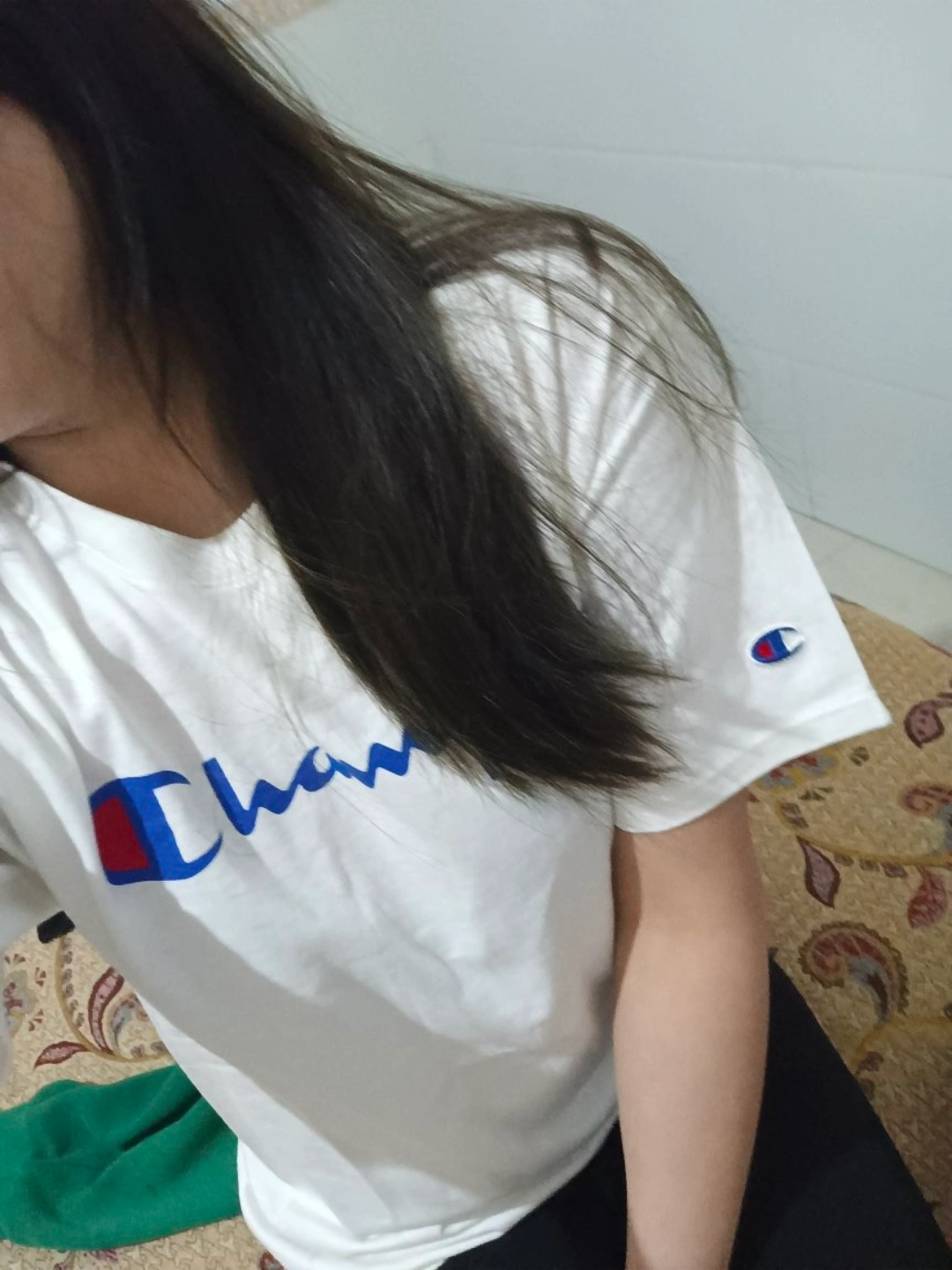 custom review-Champion T-Shirt US Version Unisex White