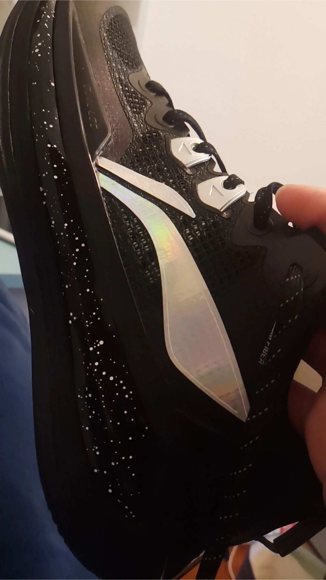 custom review-Liren 3 V2 Баскетбольные кроссовки Low Top Черные Унисекс