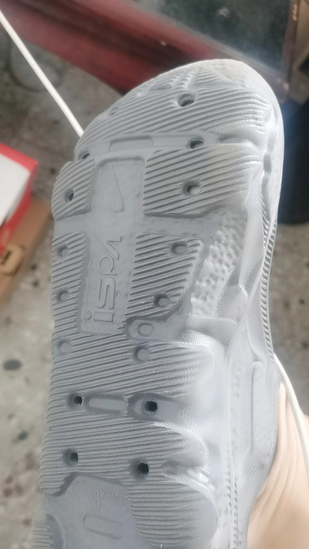 custom review-Nike Спортивные сандалии унисекс дымчато-серого цвета