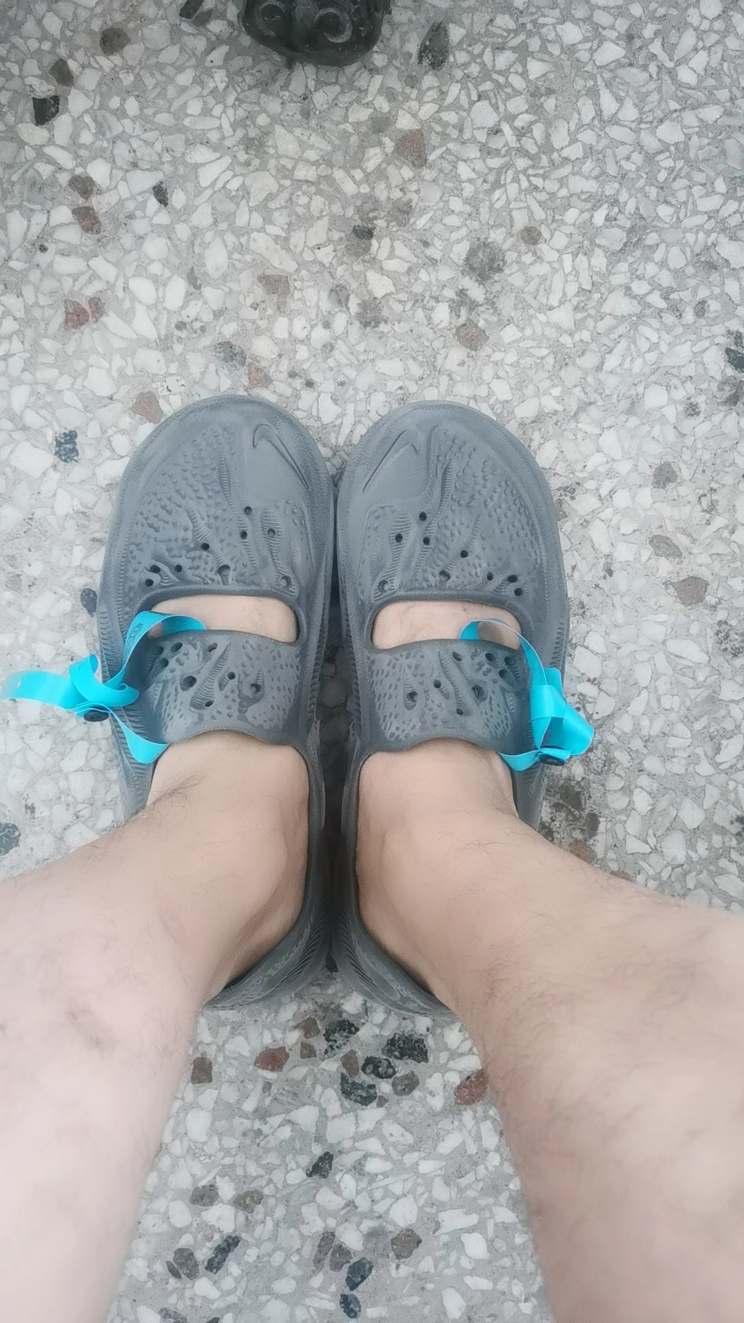 custom review-Nike Спортивные сандалии унисекс дымчато-серого цвета