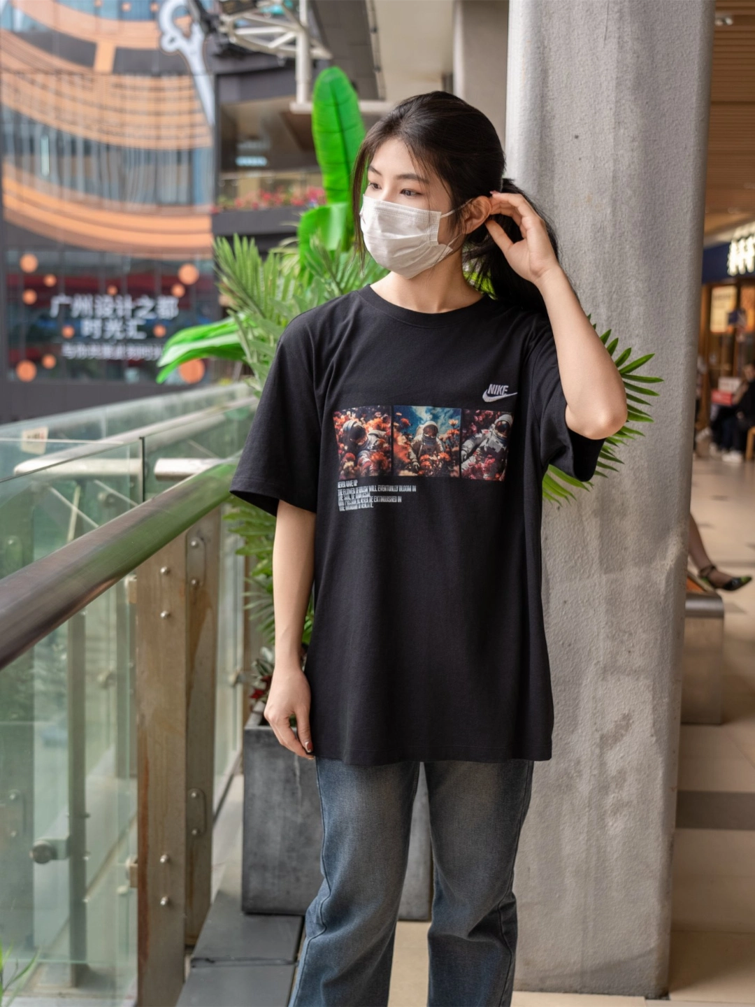 nike黑色宇航员t | 轻松驾驭日常穿搭