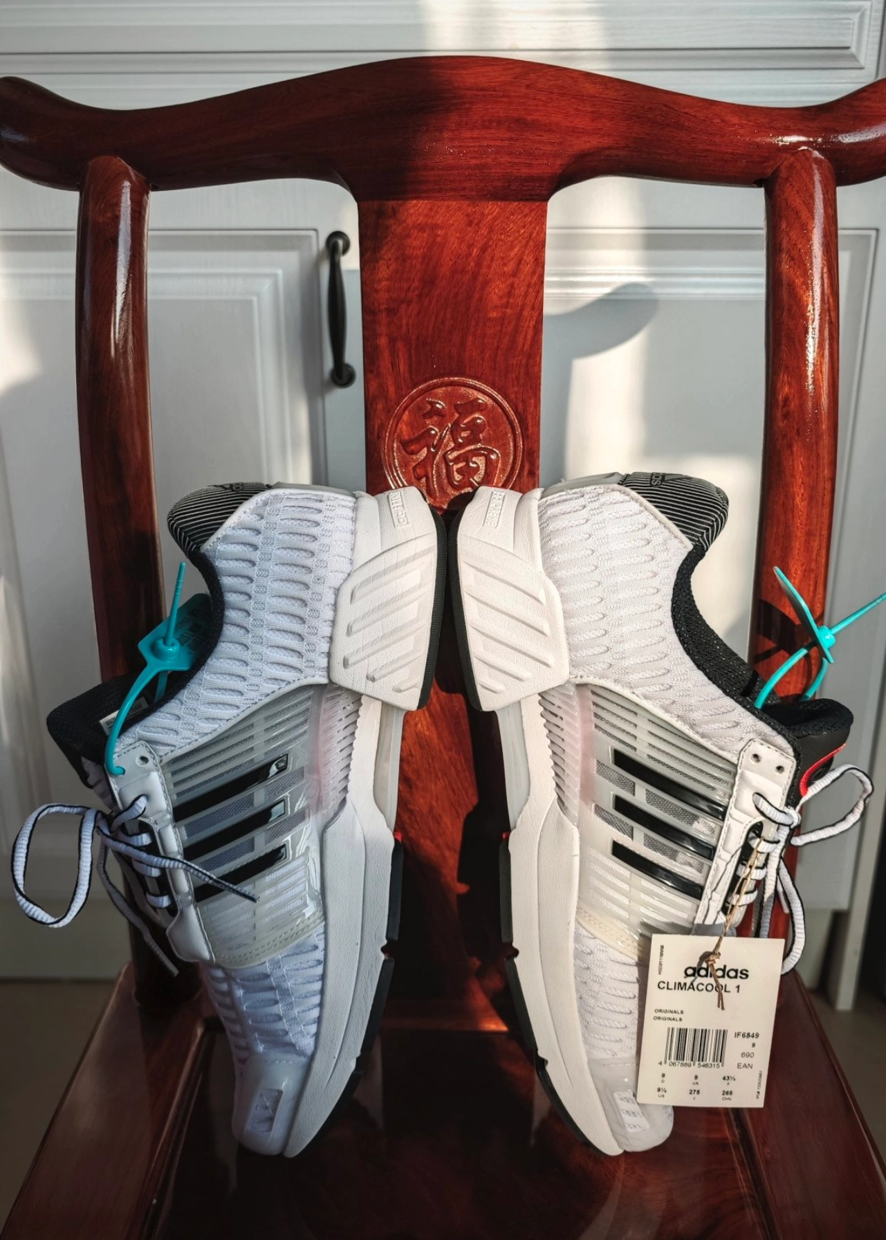 custom review-Adidas Originals Climacool Устойчивый к истиранию Низкий Топ Резина Повседневная Городская Коммутация Беговые кроссовки Унисекс Белый Черный Красный