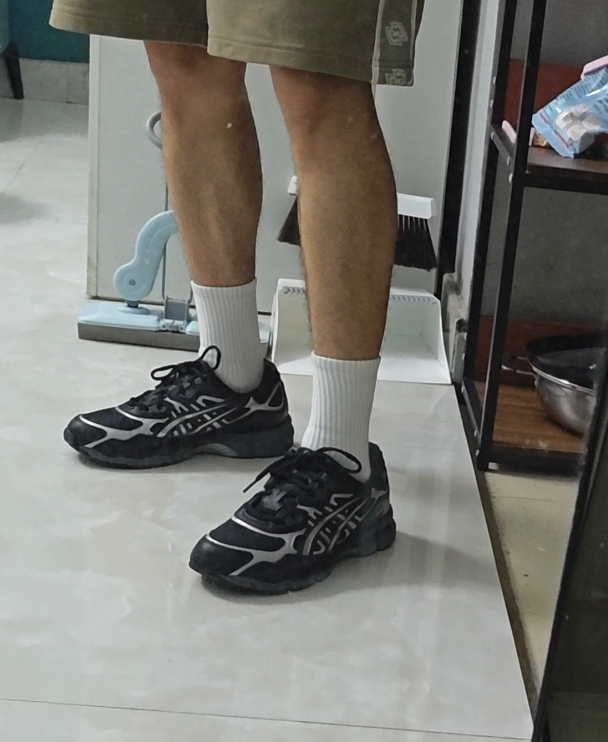 custom review-Asics Gel NYC Low Топ Casual Унисекс ТЕХ Черный Серебристый