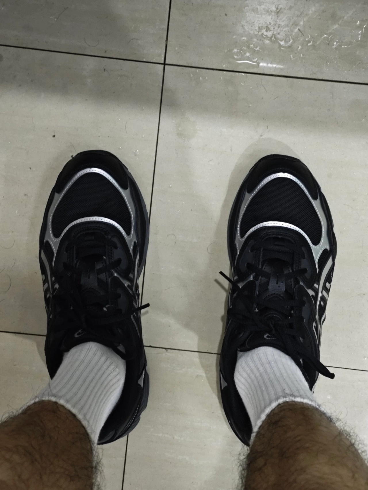 custom review-Asics Gel NYC Low Топ Casual Унисекс ТЕХ Черный Серебристый