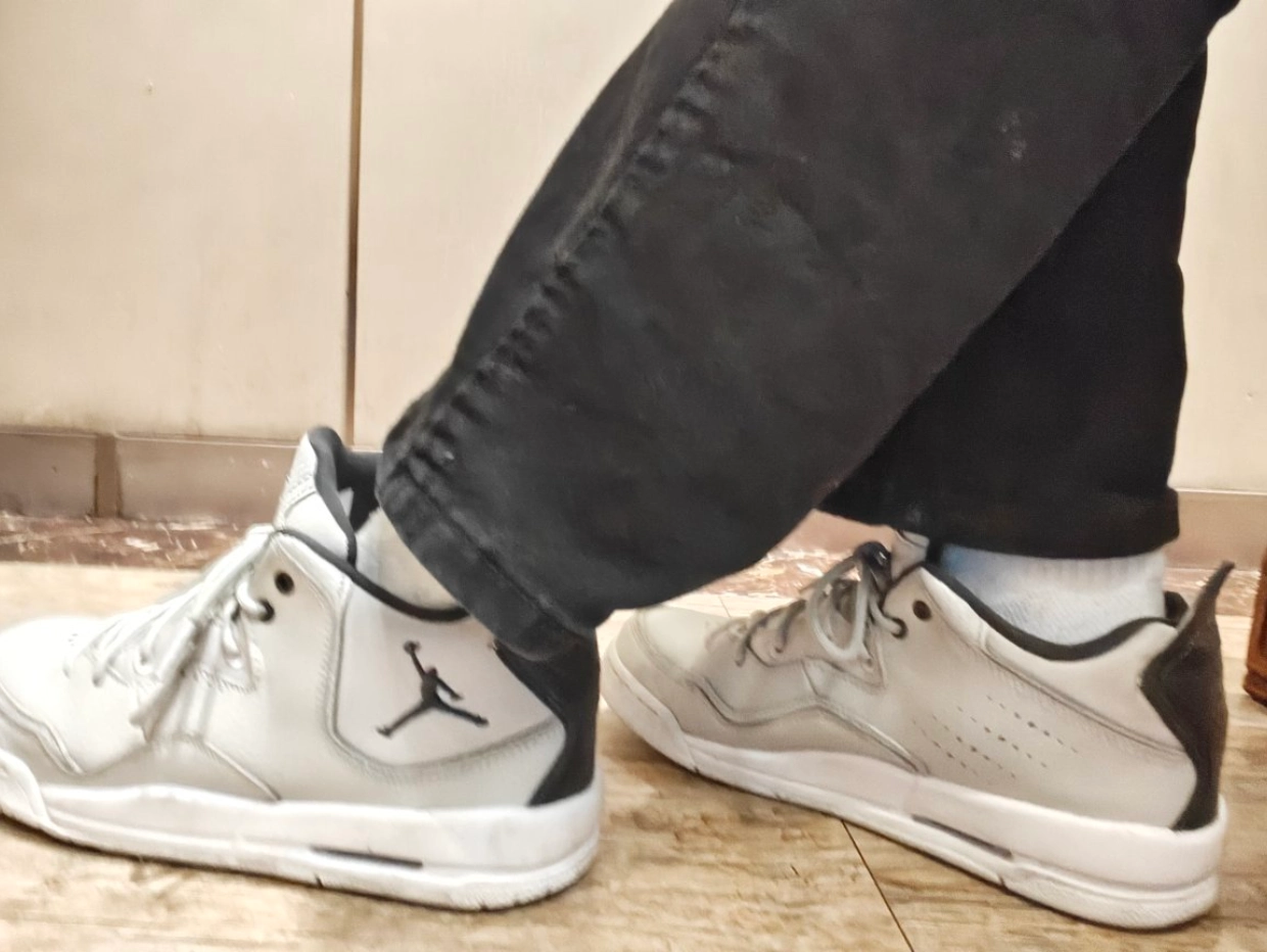 custom review-Jordan Courtside 23 GS 'Grey Fog'