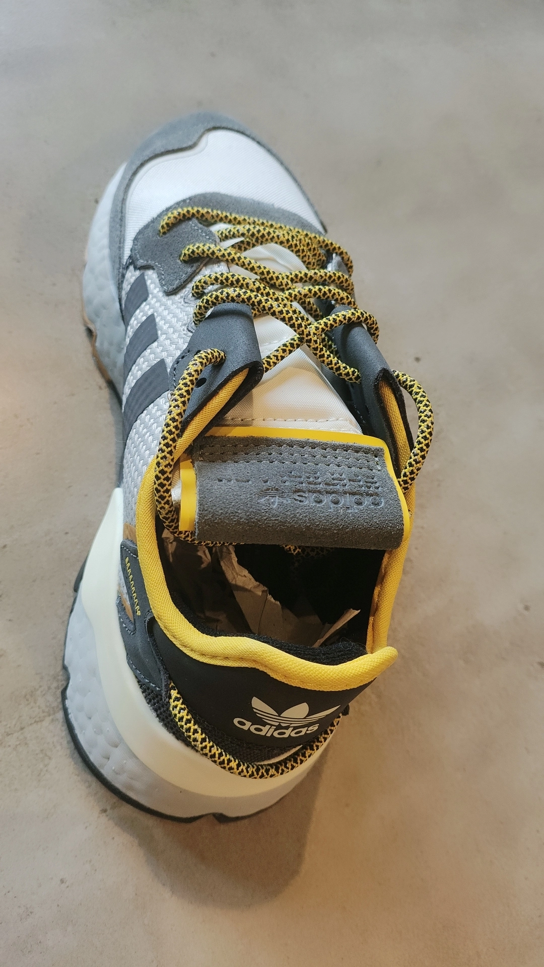 custom review-Adidas Originals Nite Jogger Slip-resistant Low Top Повседневная обувь Унисекс Серый