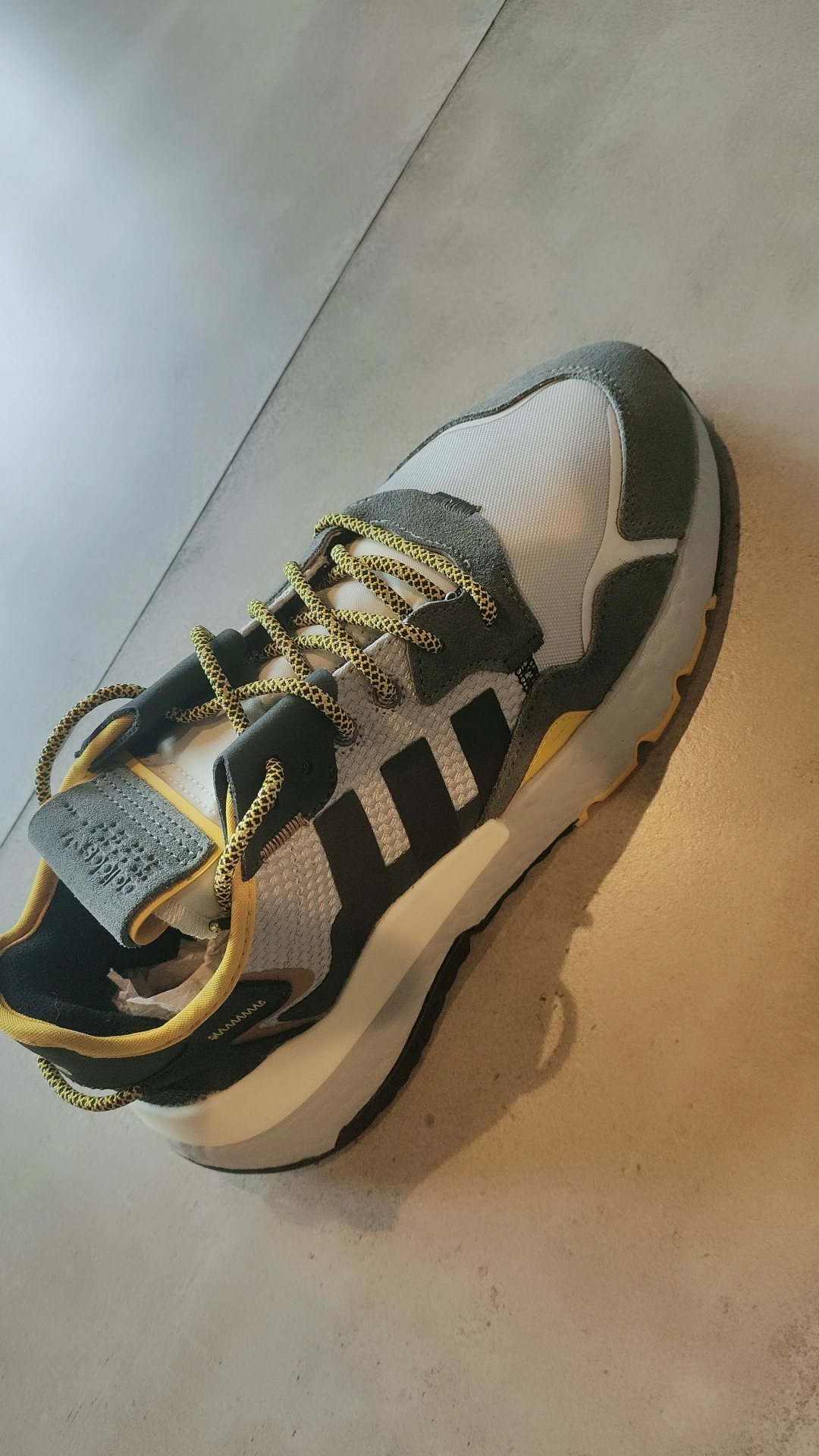 custom review-Adidas Originals Nite Jogger Slip-resistant Low Top Повседневная обувь Унисекс Серый