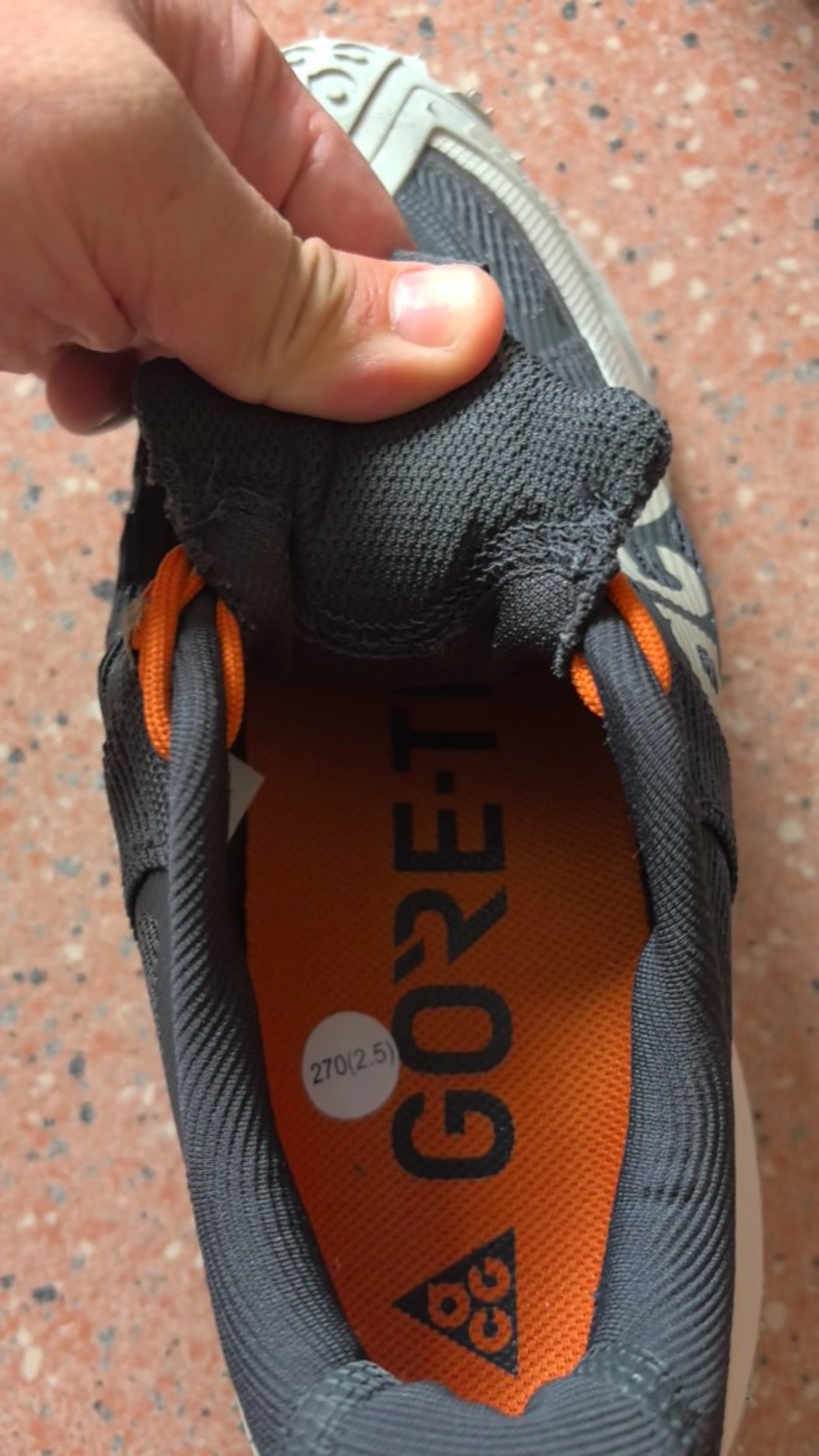 custom review-Nike ACG Mountain Fly 2 Low Gore Устойчивый к истиранию Дышащий Сцепление Низкий Топ Походная обувь Мужская Бежевый Черный Оранжевый