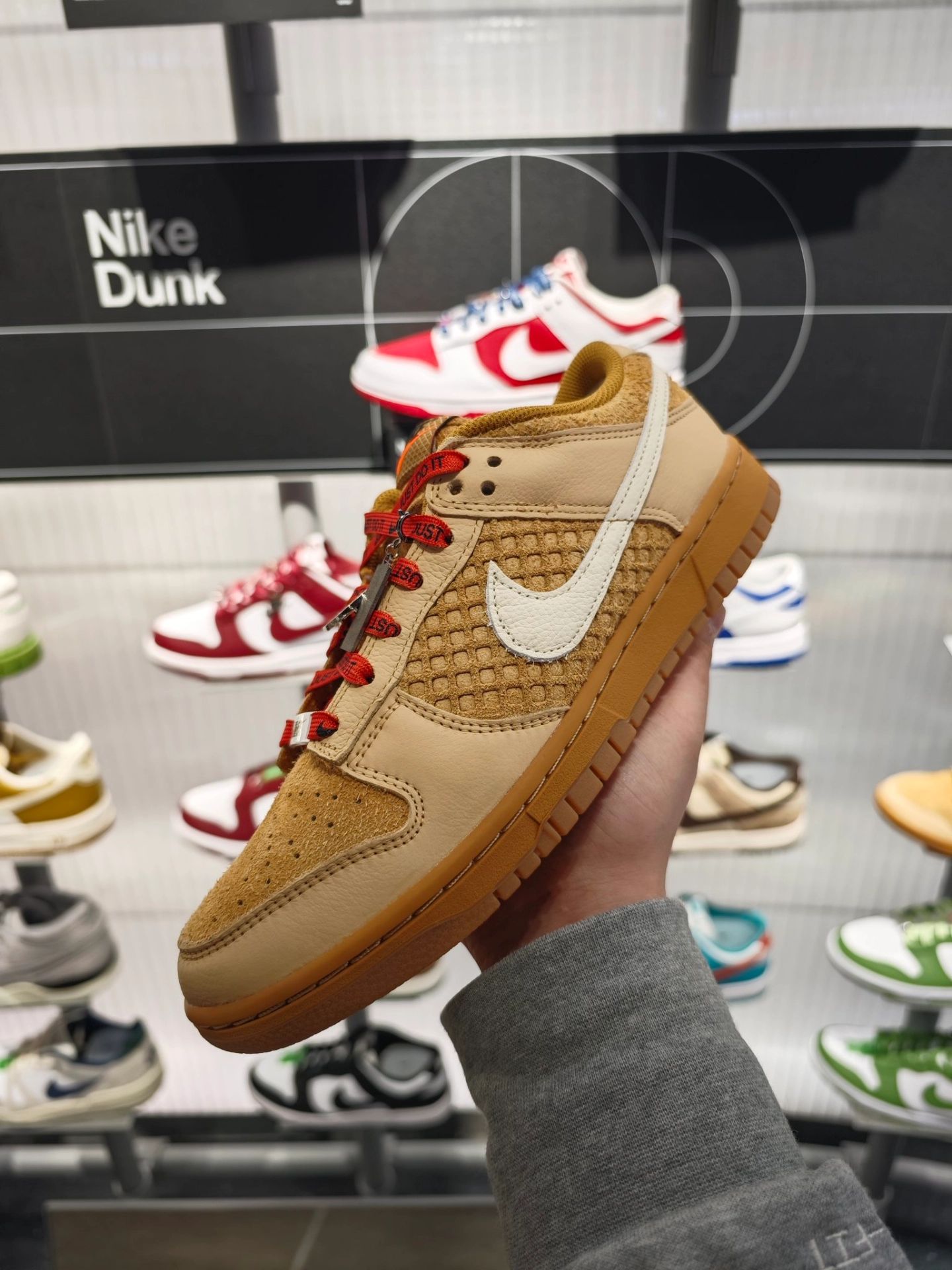 nike dunk low华夫饼干