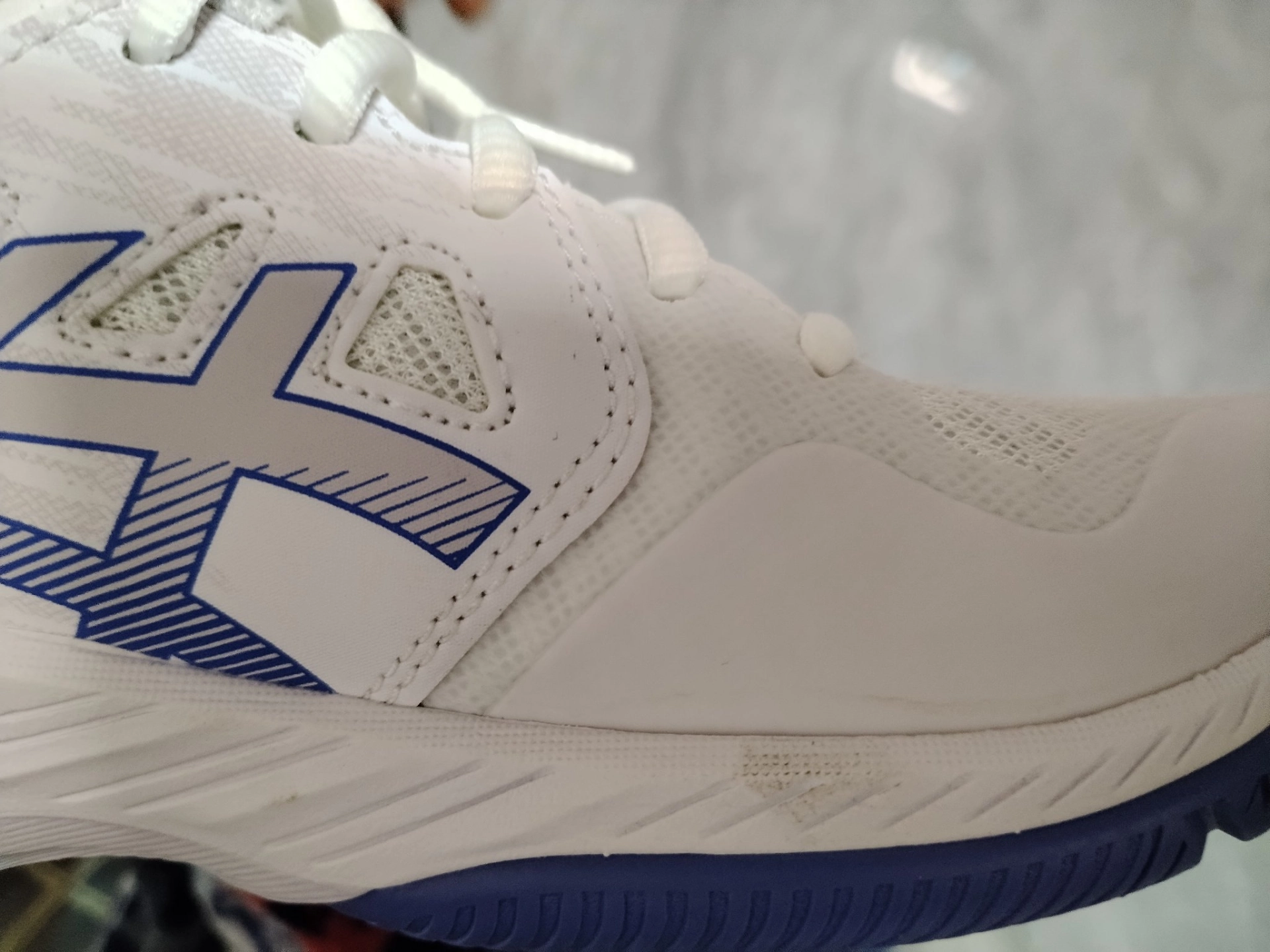 custom review-Asics Gel Court Hunter 3 Амортизация Износостойкая Низкая Обувь для Бадминтона Женская Белая Фиолетовая