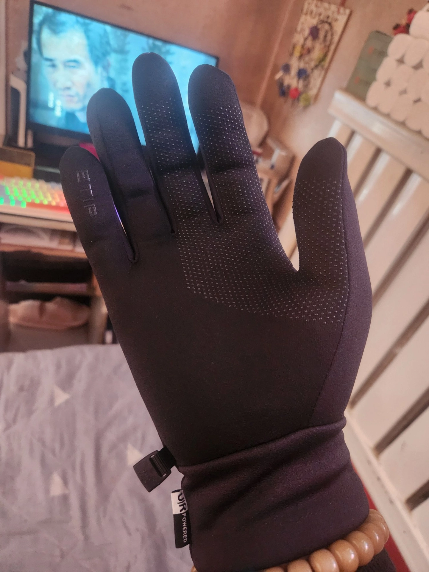 custom review-The North Face Полиэстеровые трикотажные перчатки унисекс