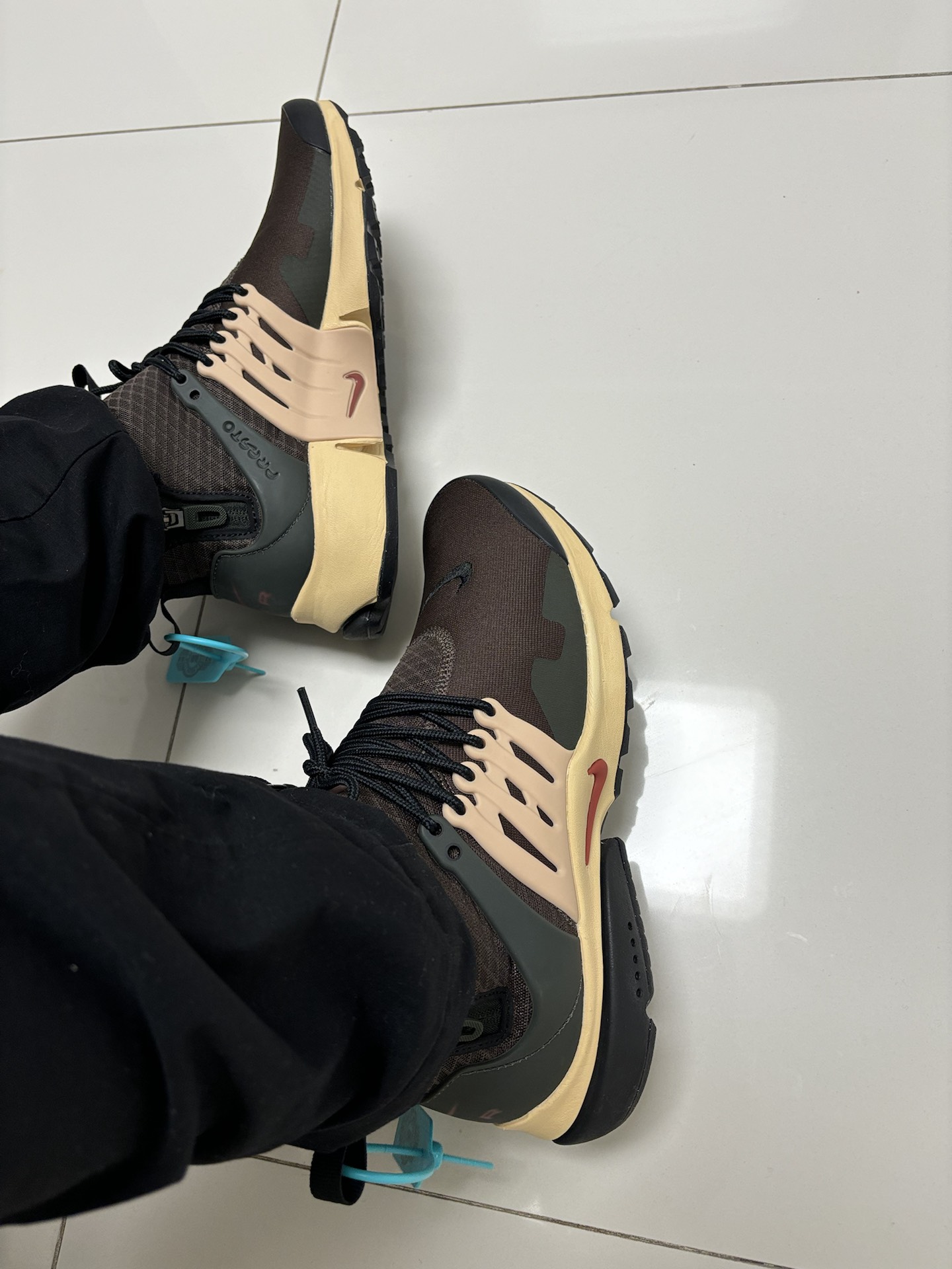 custom review-Nike Air Presto MID Utility MID Топ Casual Мужской Темно-коричневый