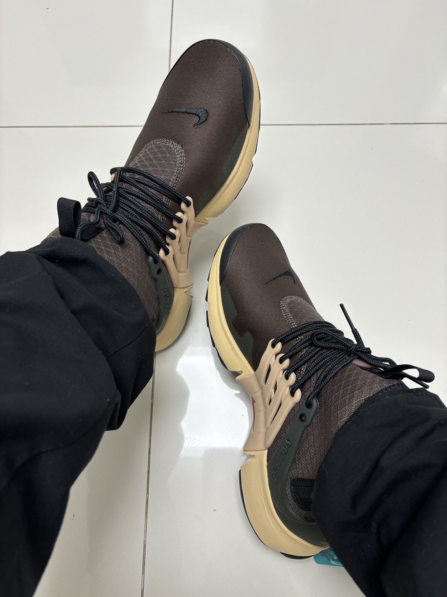 custom review-Nike Air Presto MID Utility MID Топ Casual Мужской Темно-коричневый