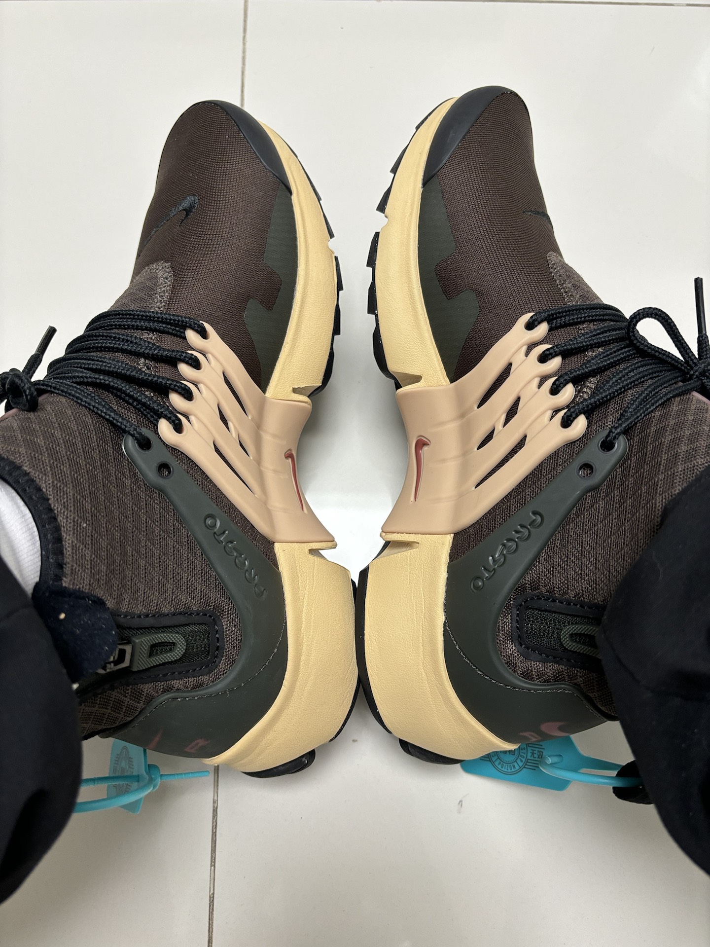 custom review-Nike Air Presto MID Utility MID Топ Casual Мужской Темно-коричневый