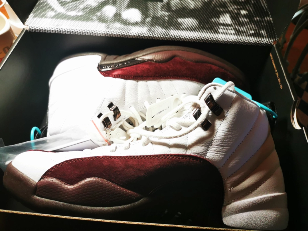 custom review-Air Jordan 12 Retro Sp X A Ma Maniere 'White' Women's